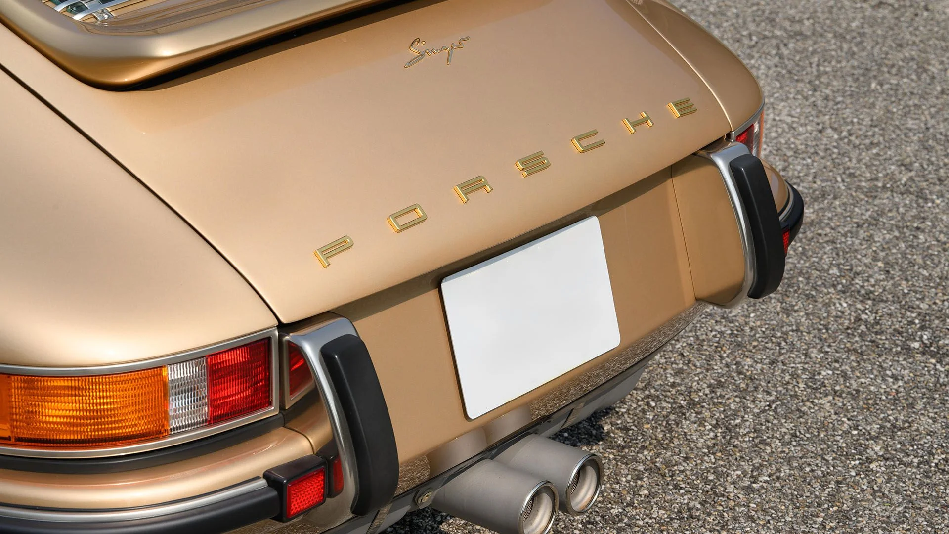  1990 Porsche 911 Coupe Reimagined by Singer in Casablanca Beige