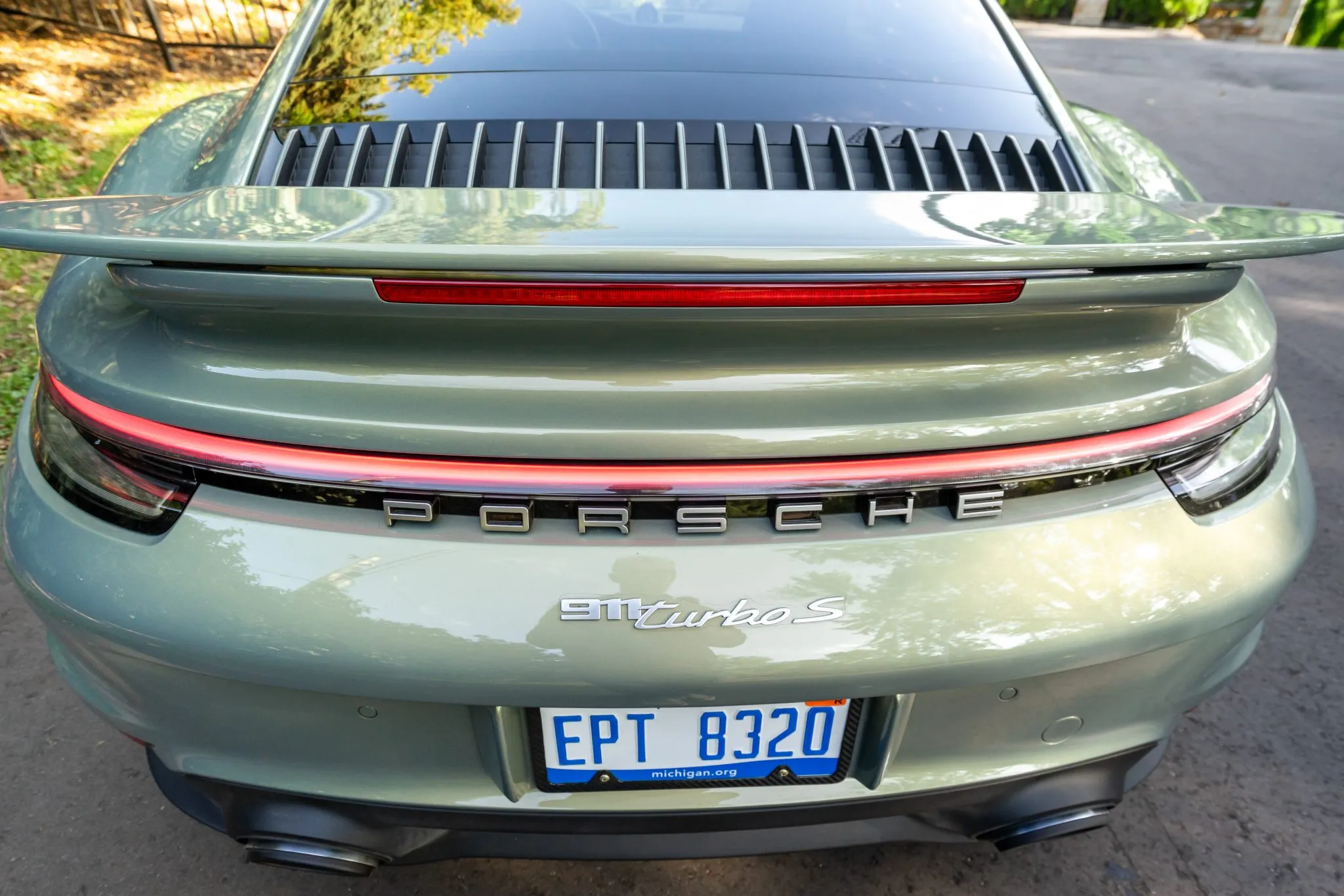 2021 Porsche 911 Turbo S Coupe In Urban Bamboo ChromaFlair
