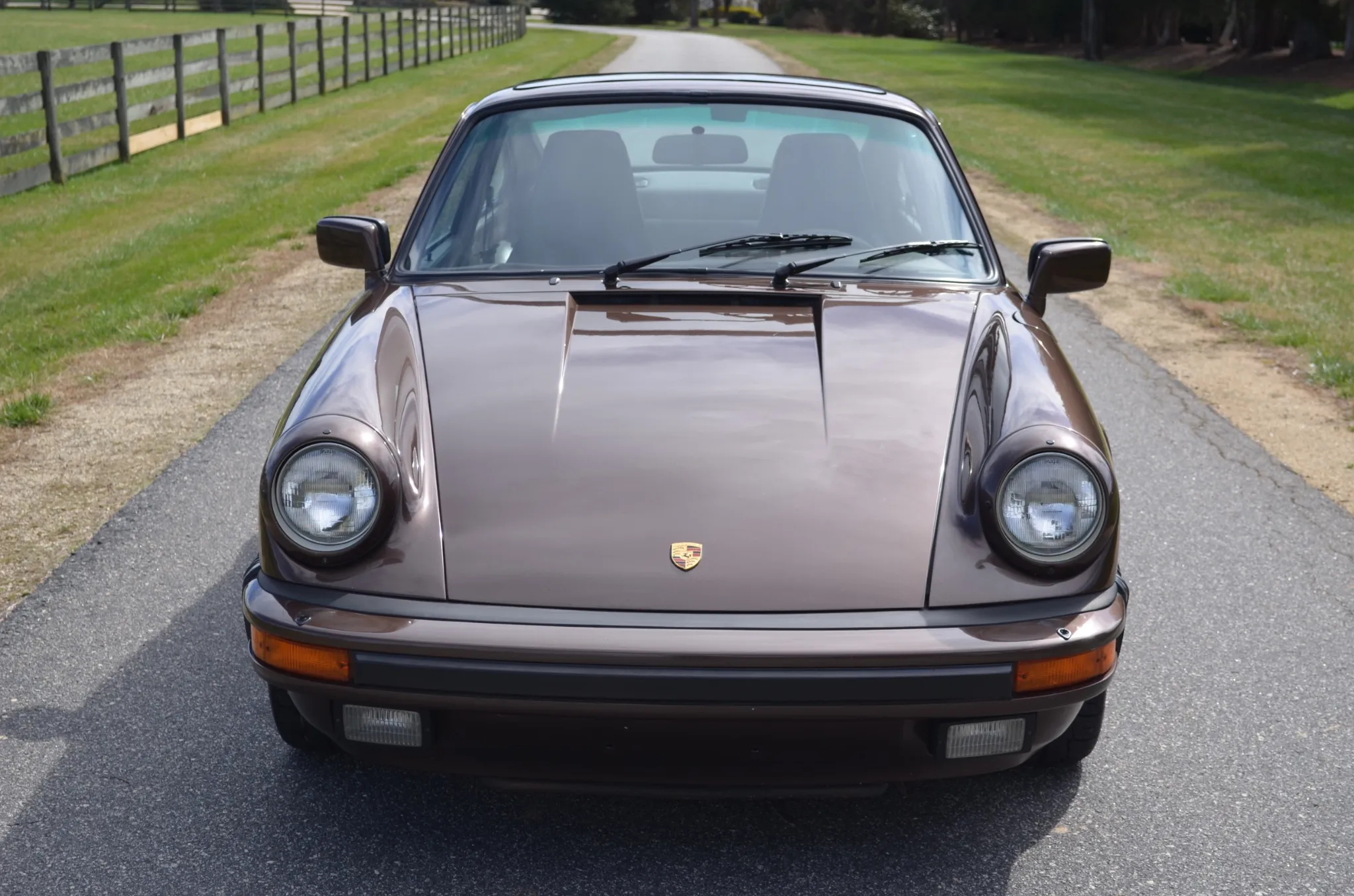 1985 Porsche 911 Carrera Coupe in Nutmeg Brown Metallic
