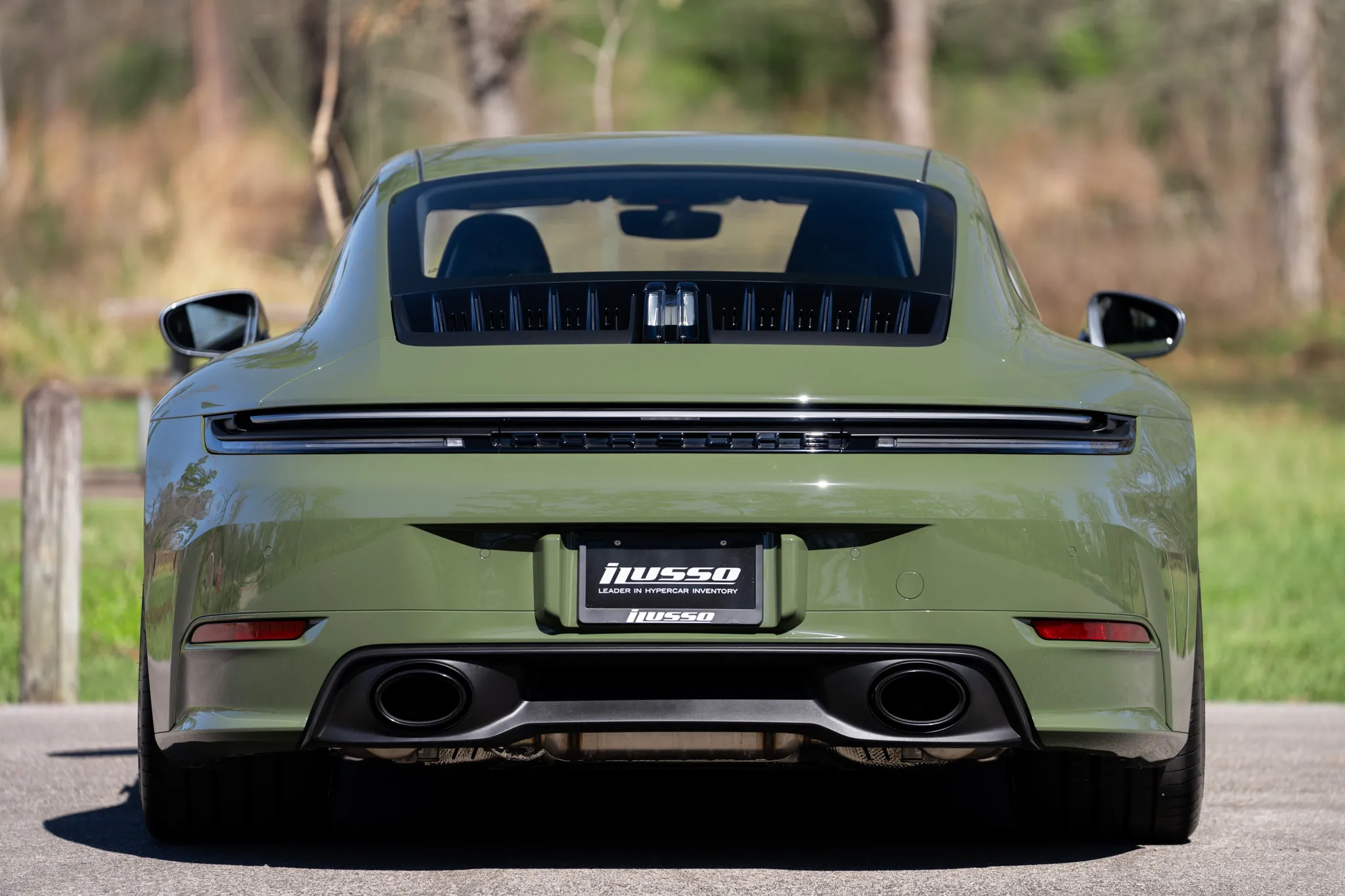 2026 Porsche 911 Carrera T Coupe 6-Speed in Nato Olive