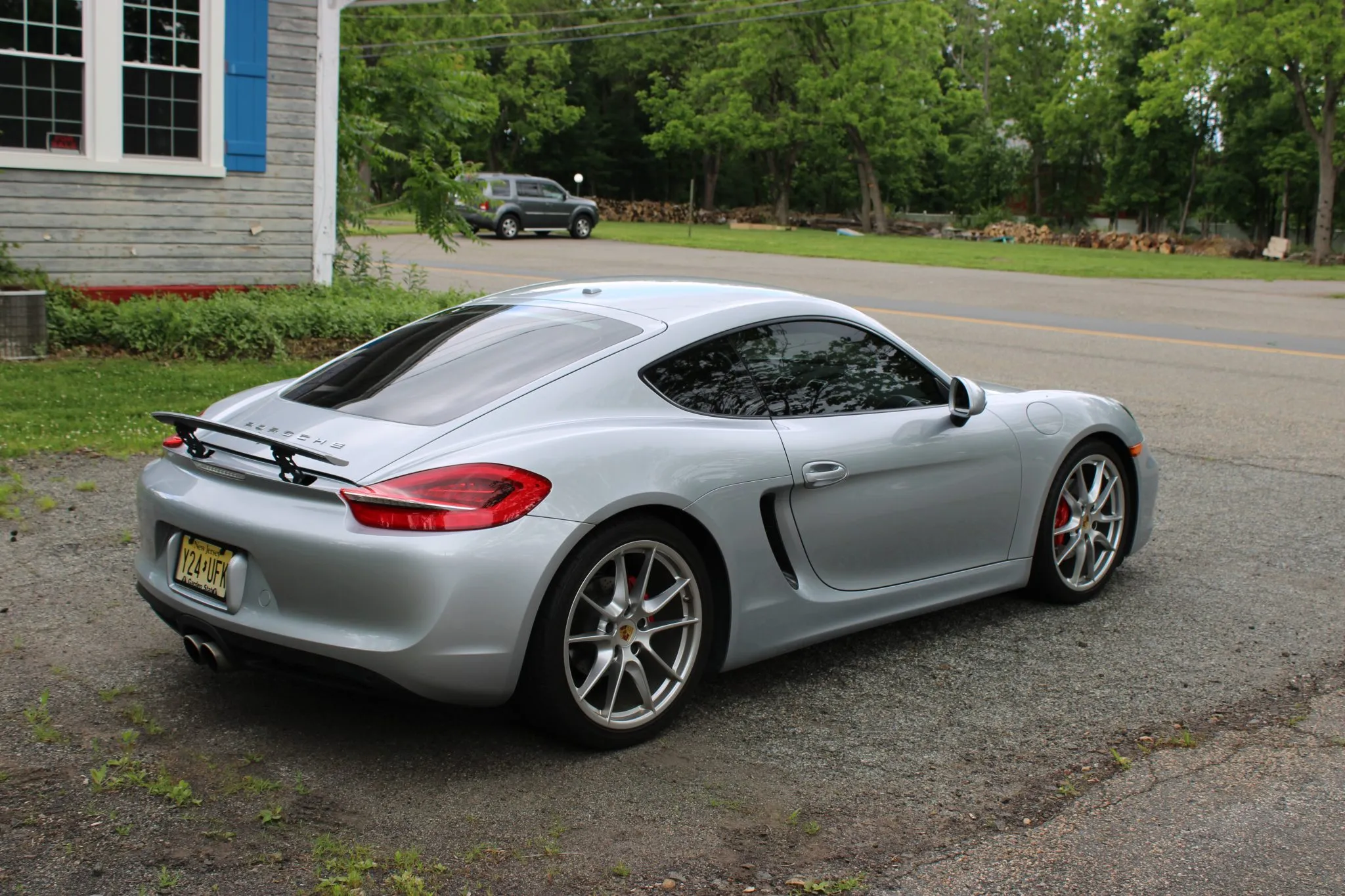2014 Porsche Cayman S in Rhodium Silver Metallic