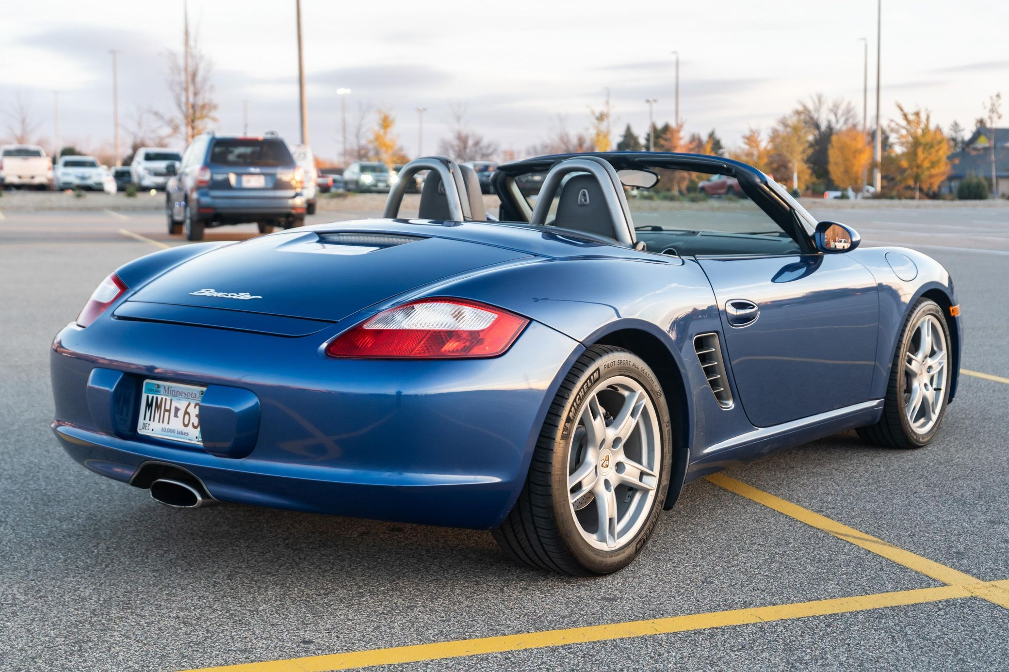 2006 Porsche Boxster in Cobalt Blue Metallic