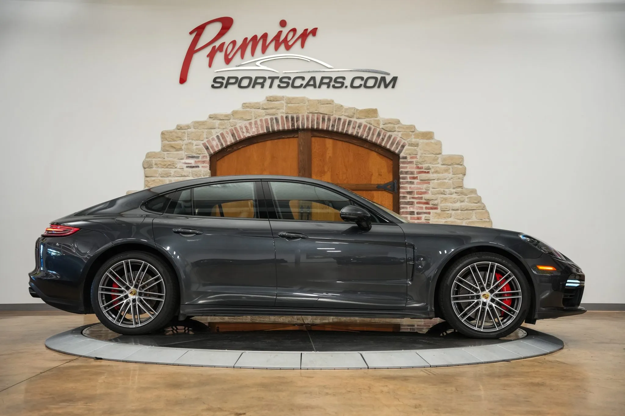2018 Porsche Panamera Turbo in Volcano Grey Metallic
