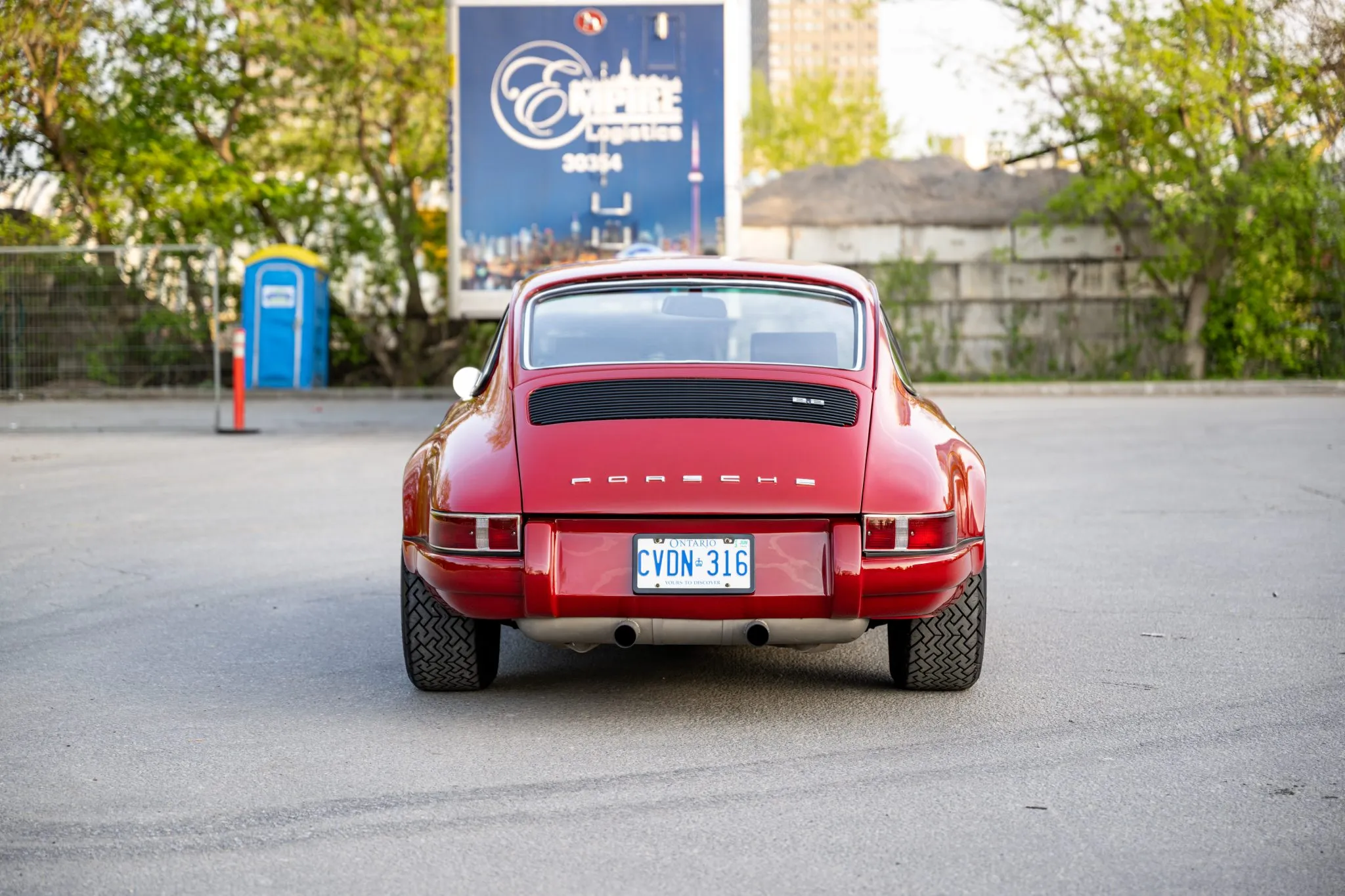 1971 Porsche 911T Coupe in Maroon