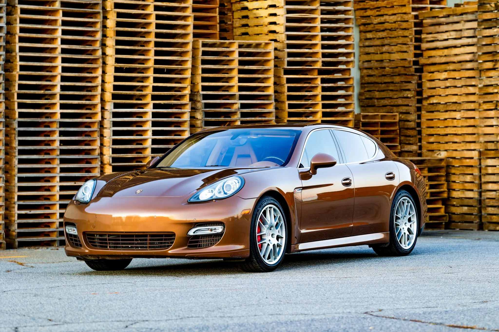 2010 Porsche Panamera Turbo in Cognac Metallic
