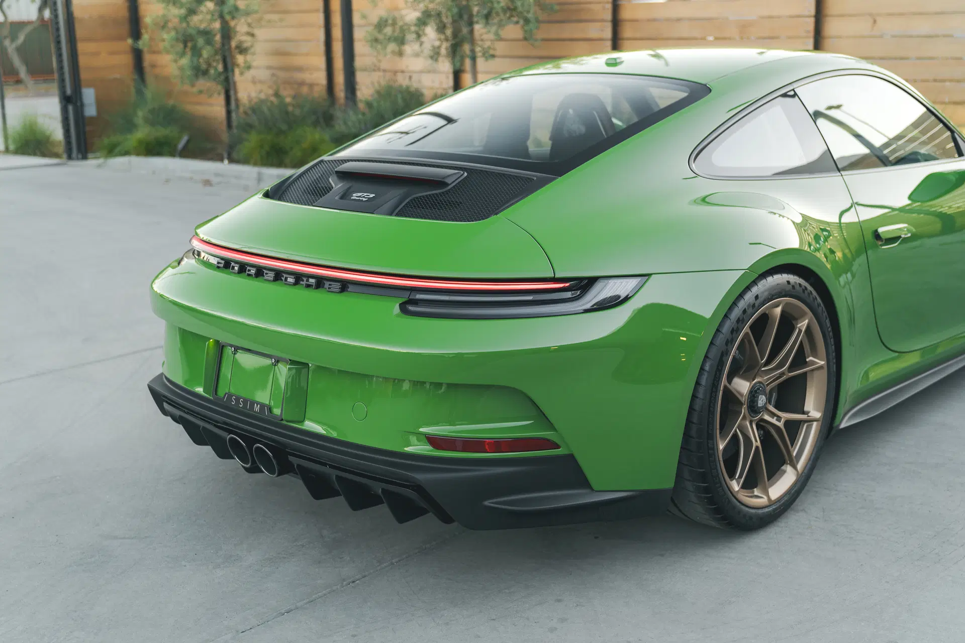 2022 Porsche 911 GT3 Touring in Willow Green