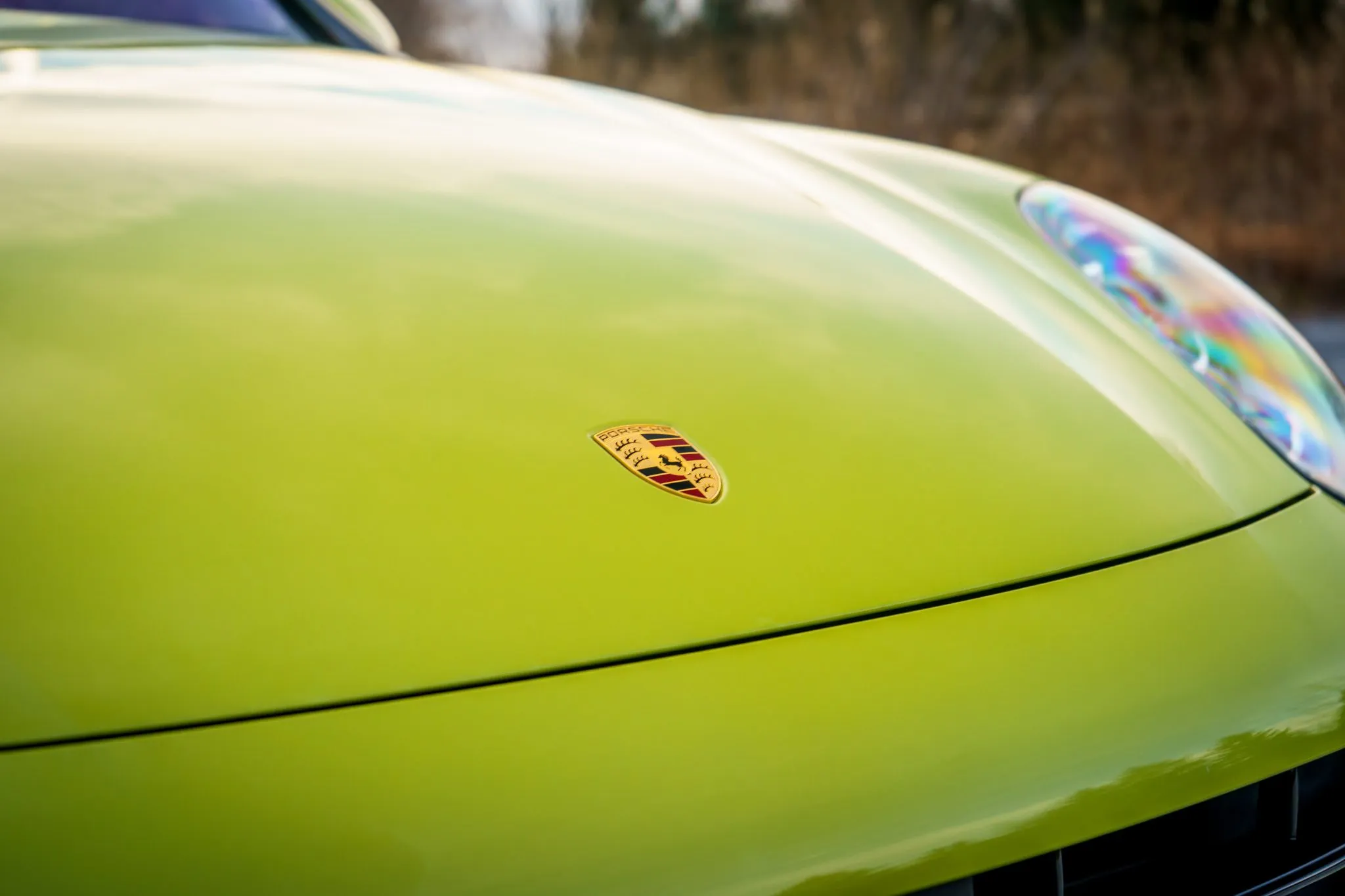 2016 Porsche Cayenne Turbo S in Peridot Metallic