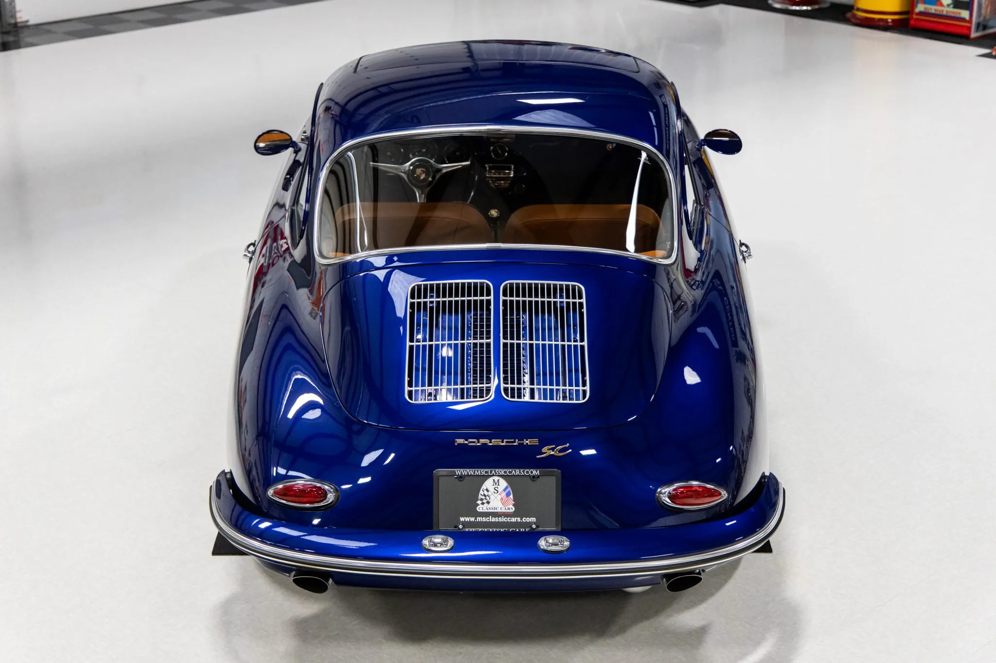 1964 Porsche 356C Coupe in Iris Blue Metallic