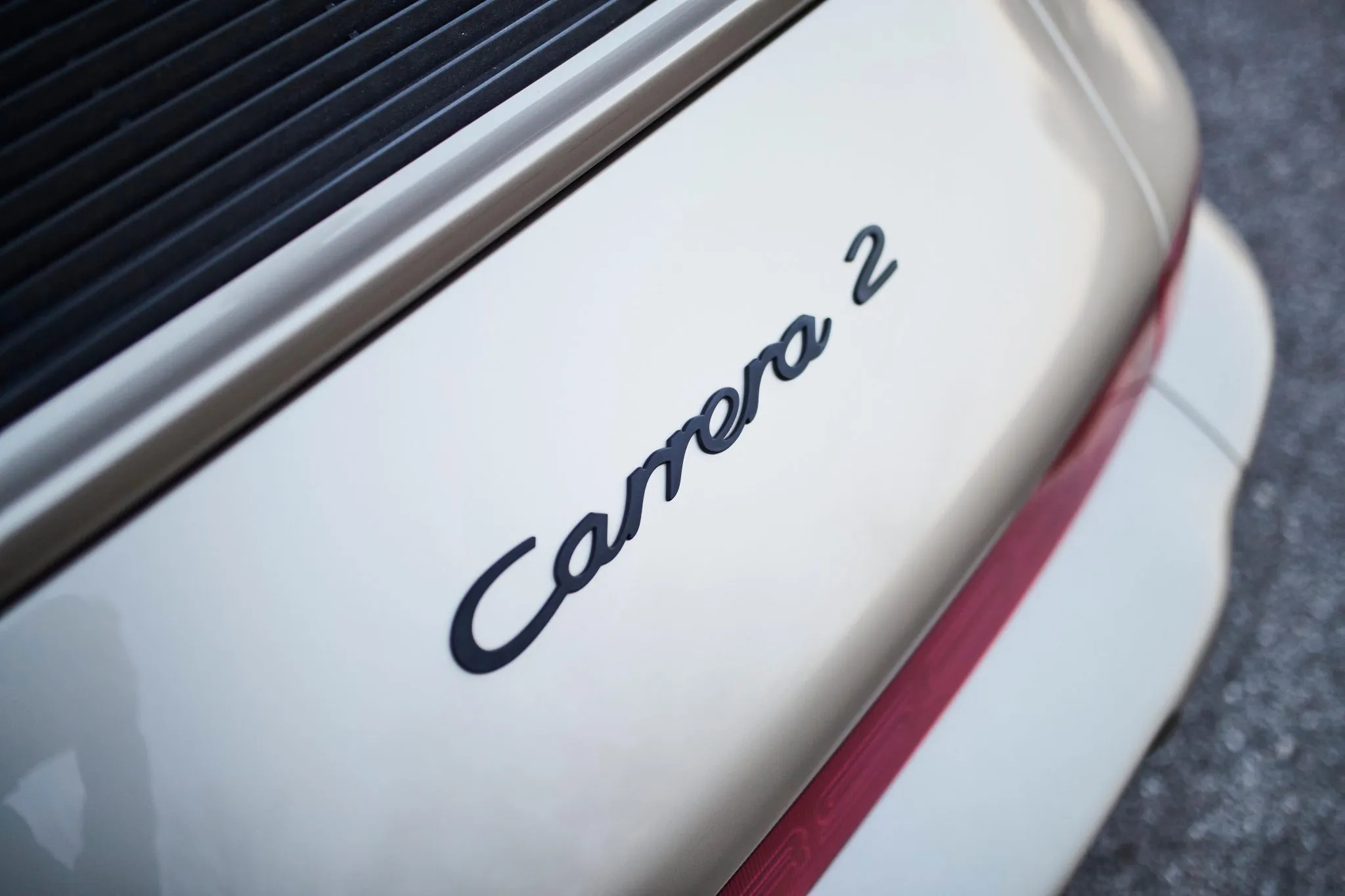 1992 Porsche 911 Carrera 2 Cabriolet in White Gold Metallic