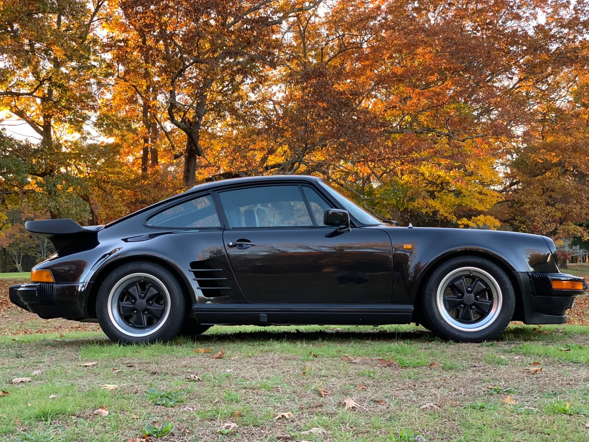 1984 Porsche 911 Turbo in Montego Black Metallic