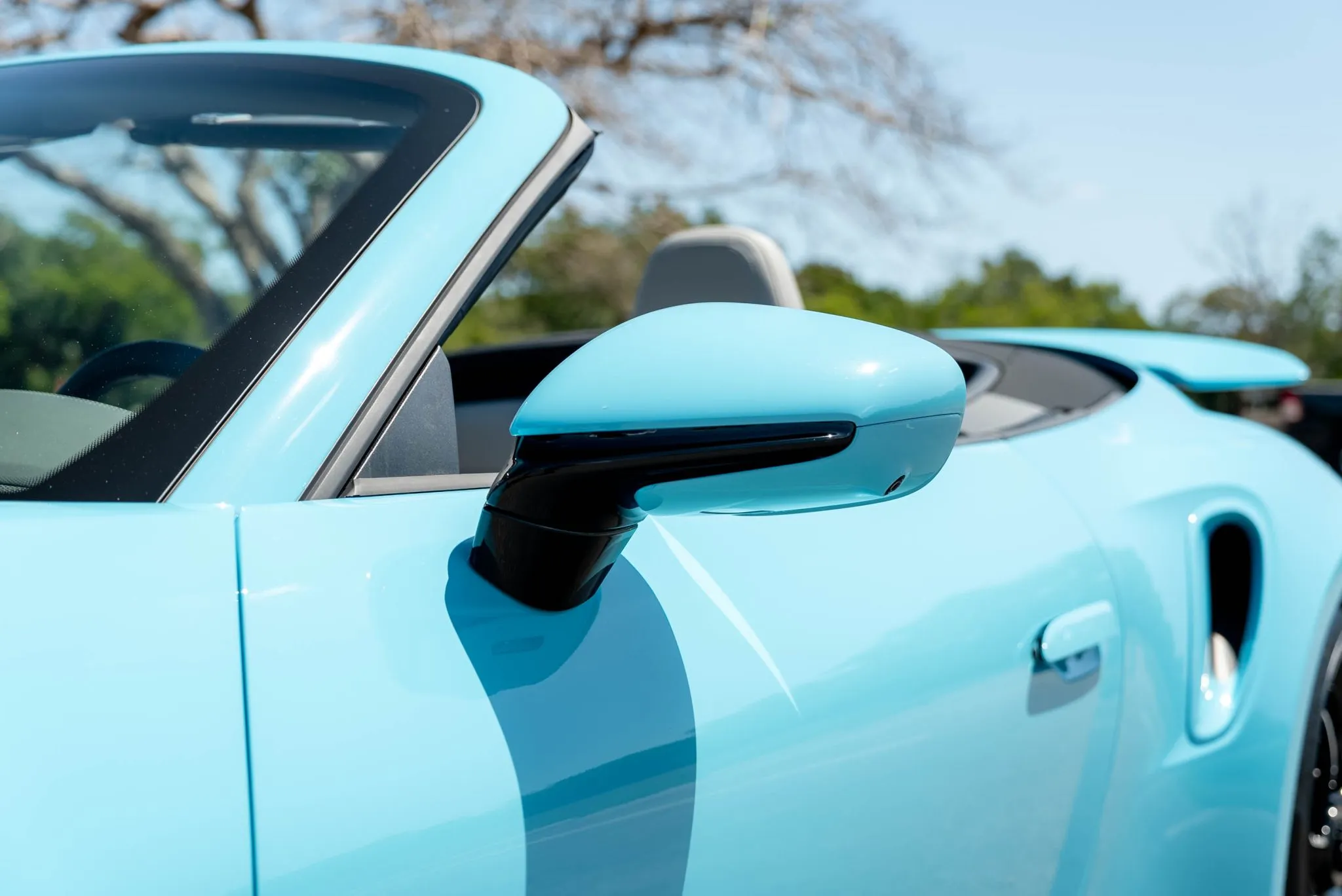 2024 Porsche 911 Turbo S Cabriolet in Olympic Blue