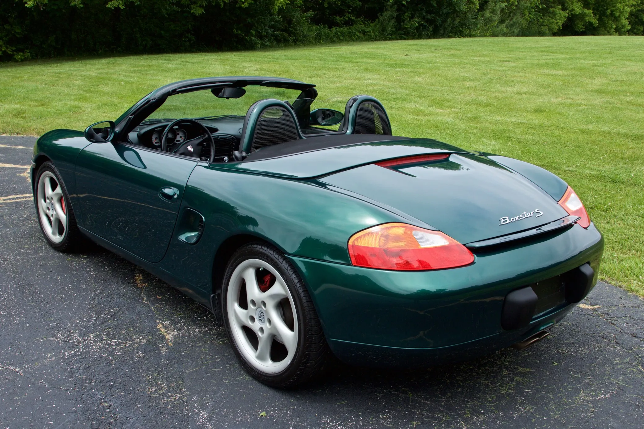 2001 Porsche Boxster S in Rainforest Green Metallic