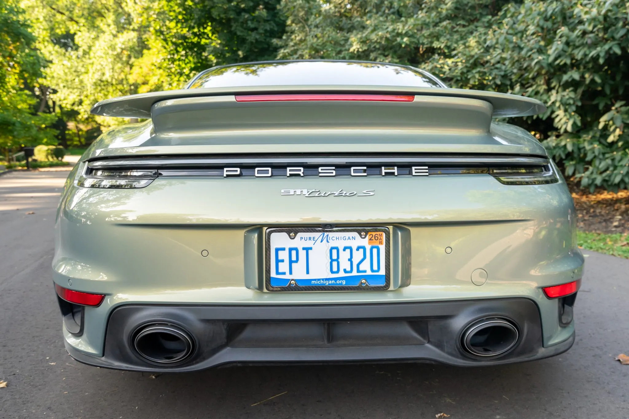 2021 Porsche 911 Turbo S Coupe In Urban Bamboo ChromaFlair