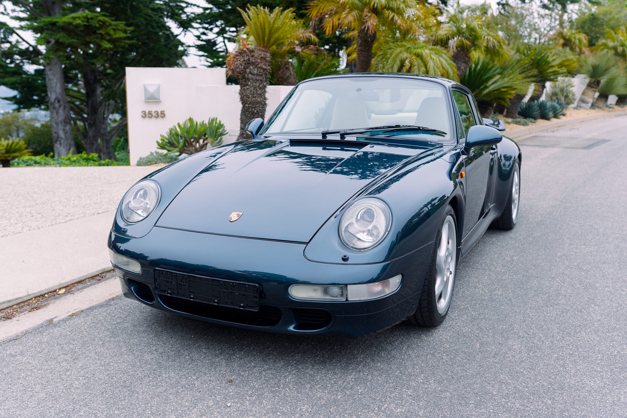 1998 Porsche 911 Turbo in Royal Blue Metallic