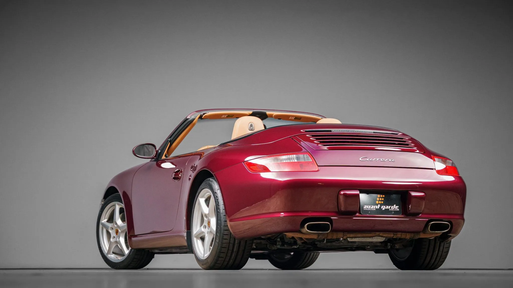 2007 Porsche 911 Carrera Cabriolet in Carmon Red Metallic