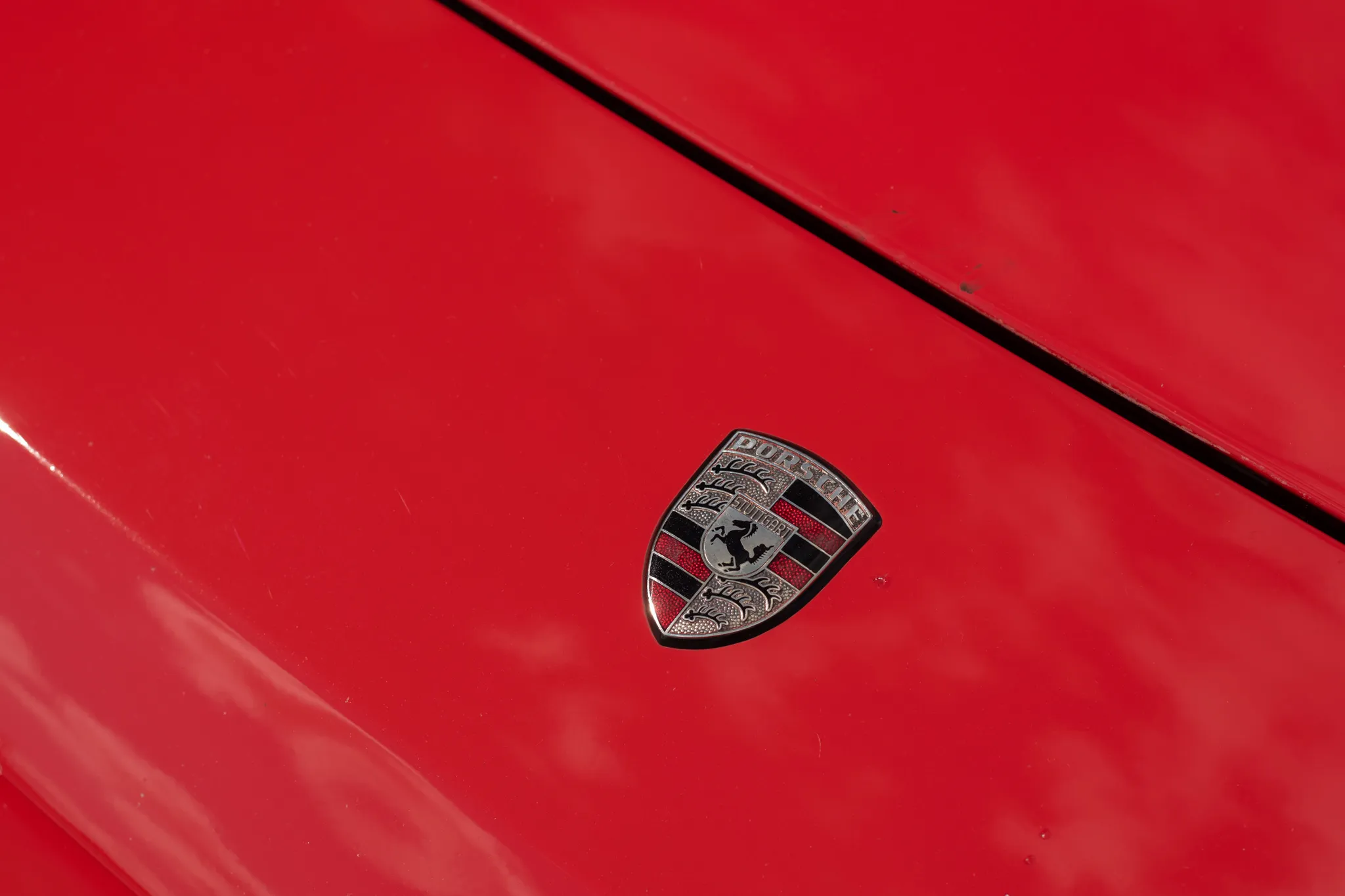 1987 Porsche 924S in Guards Red