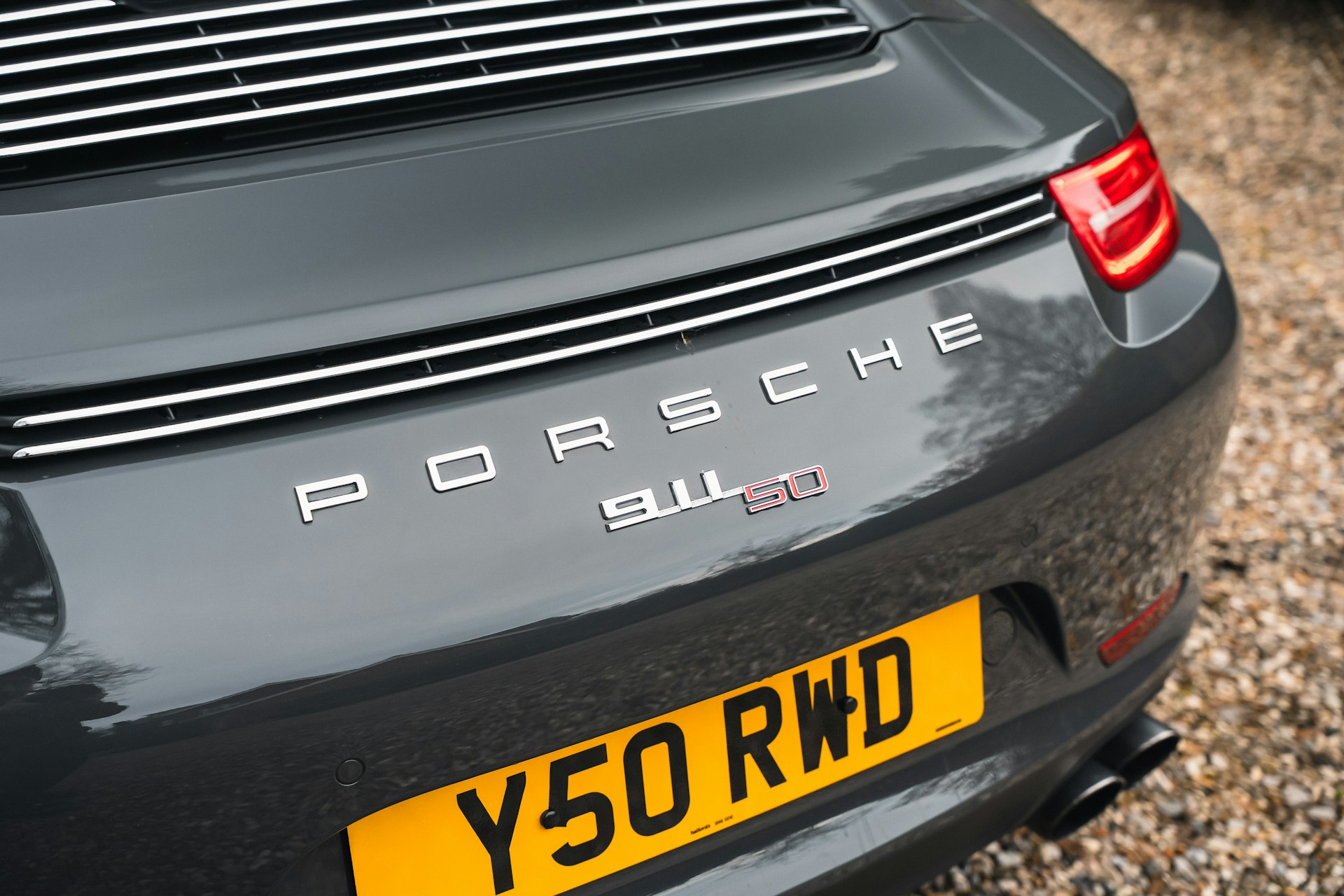 2014 Porsche 911 50th Anniversary Edition in Graphite Grey
