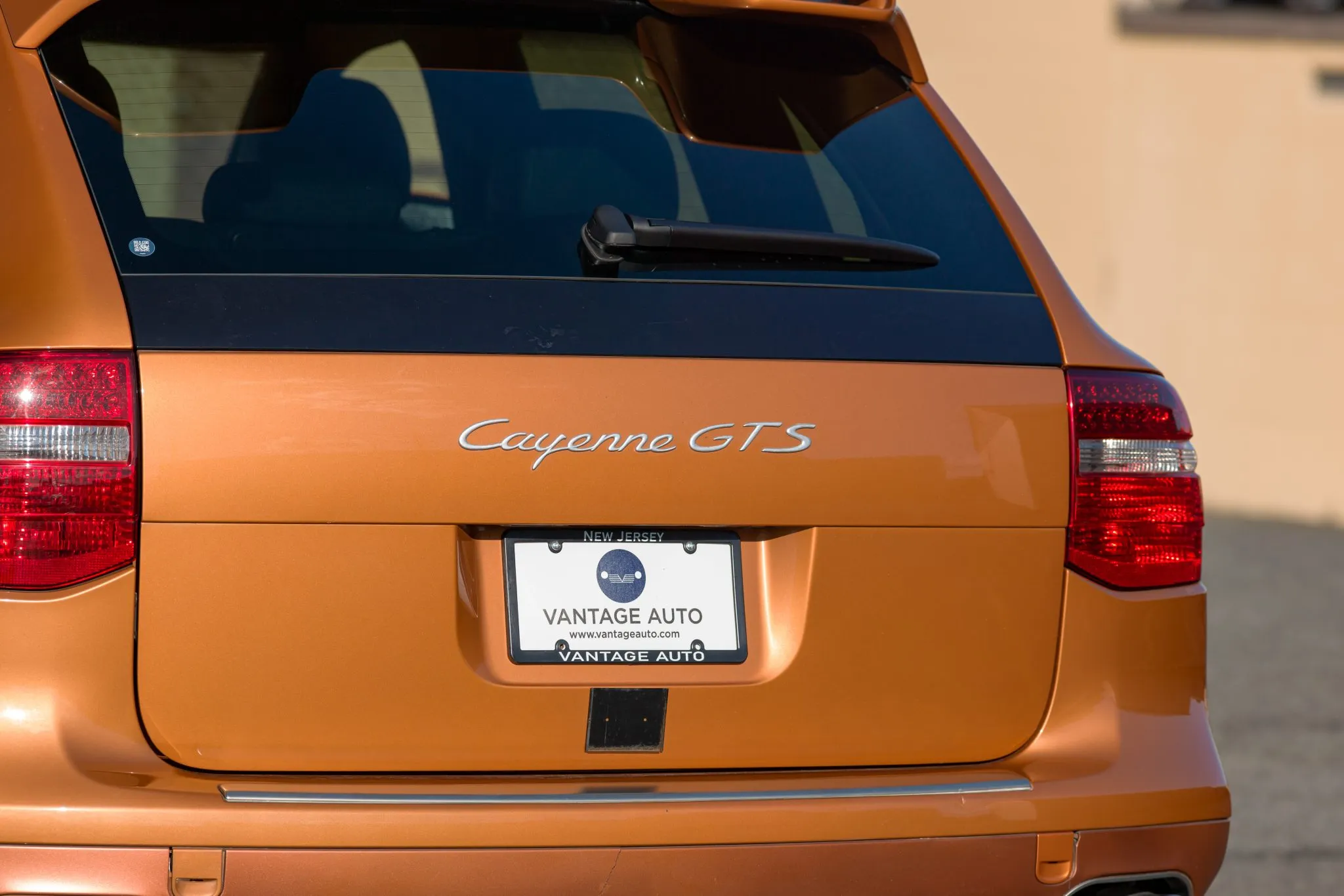 2008 Porsche Cayenne GTS in Nordic Gold Metallic