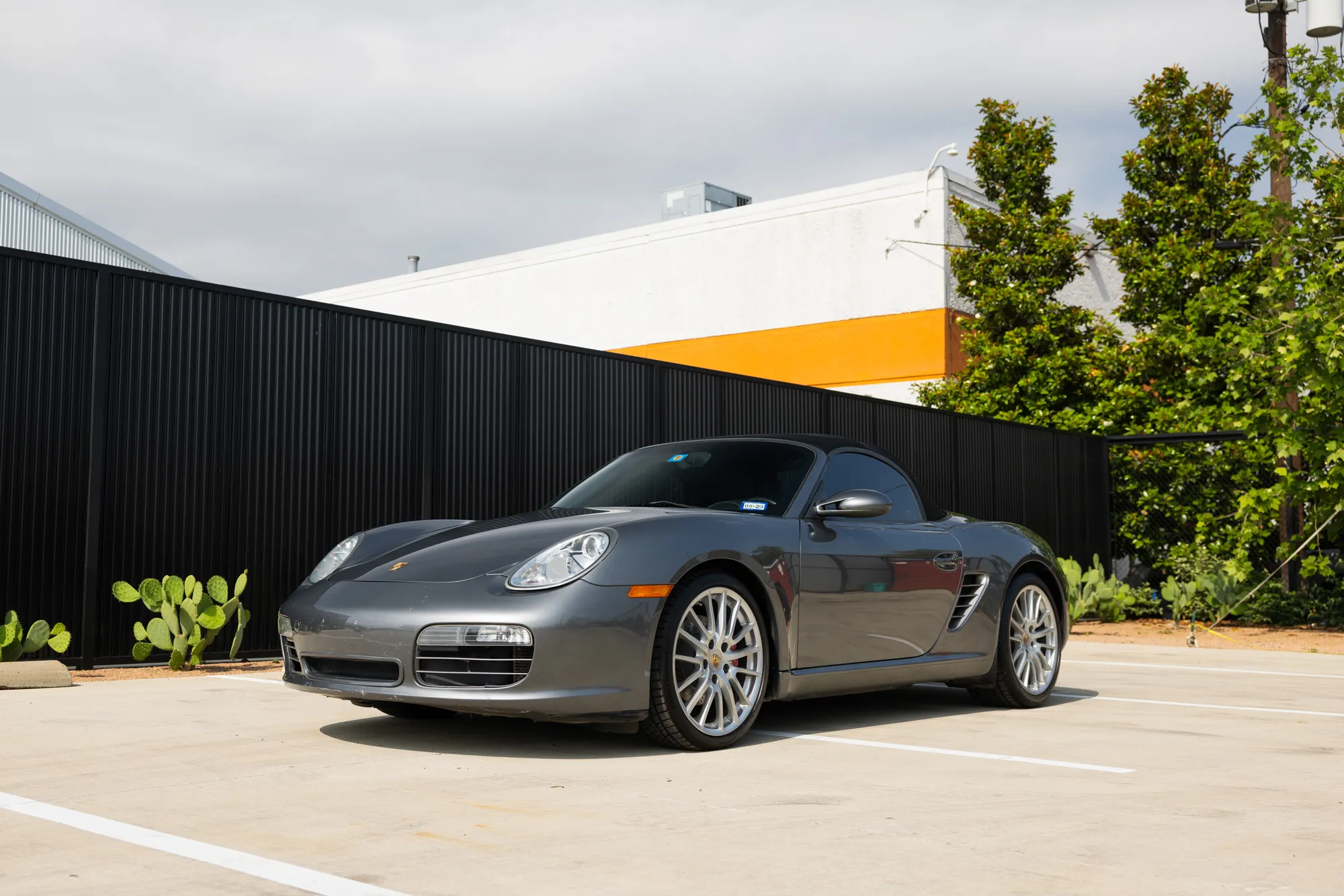 2008 Porsche Boxster S in Meteor Grey Metallic