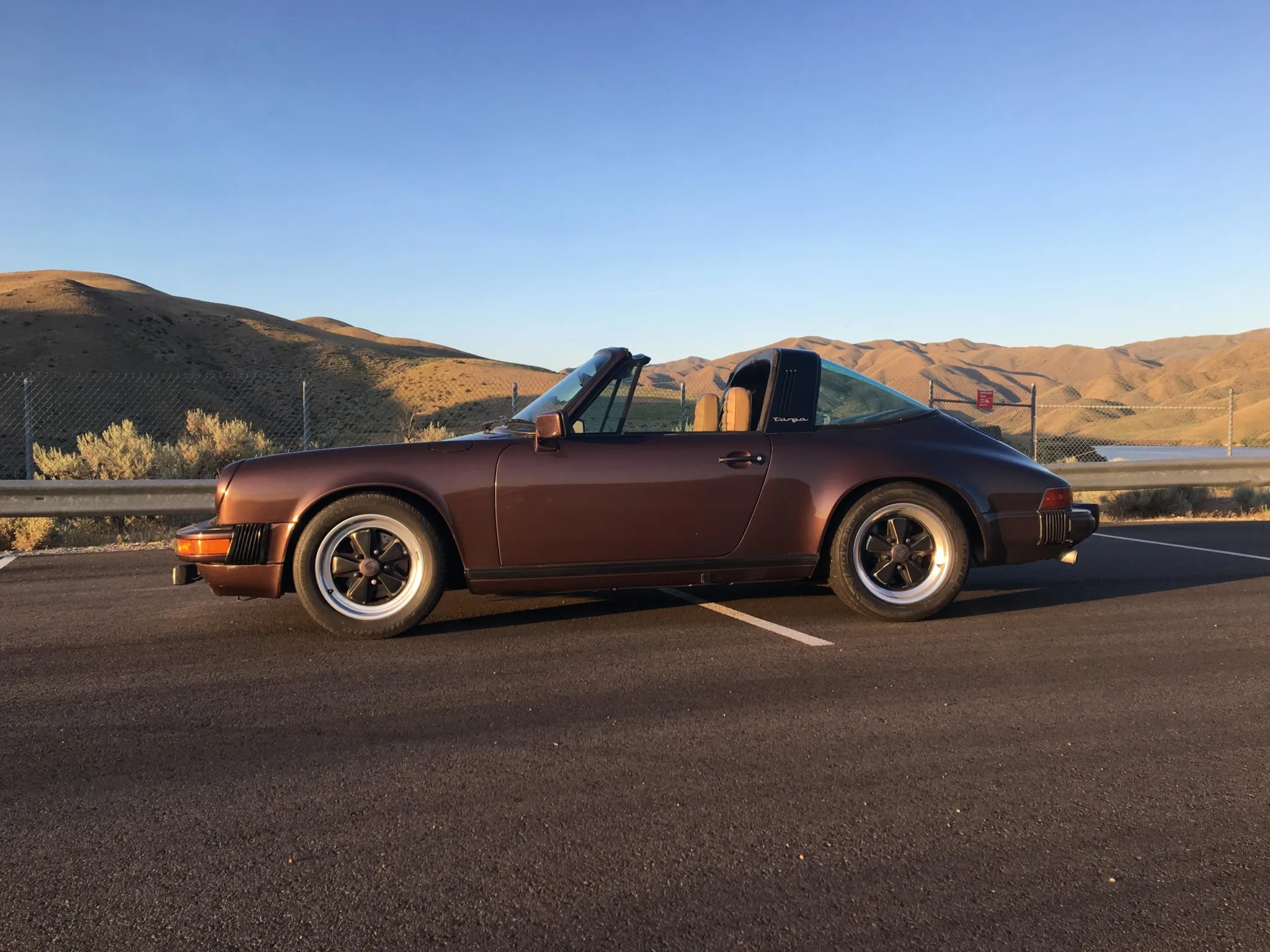 1981 Porsche 911SC Targa in Rosewood Metallic