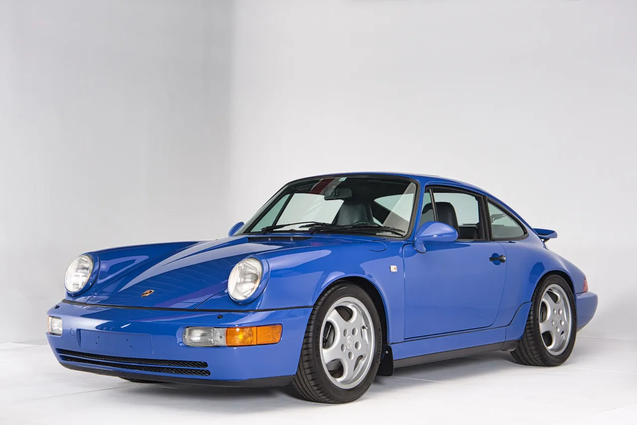 1992 Porsche 911 Carrera 2 Coupe in Maritime Blue