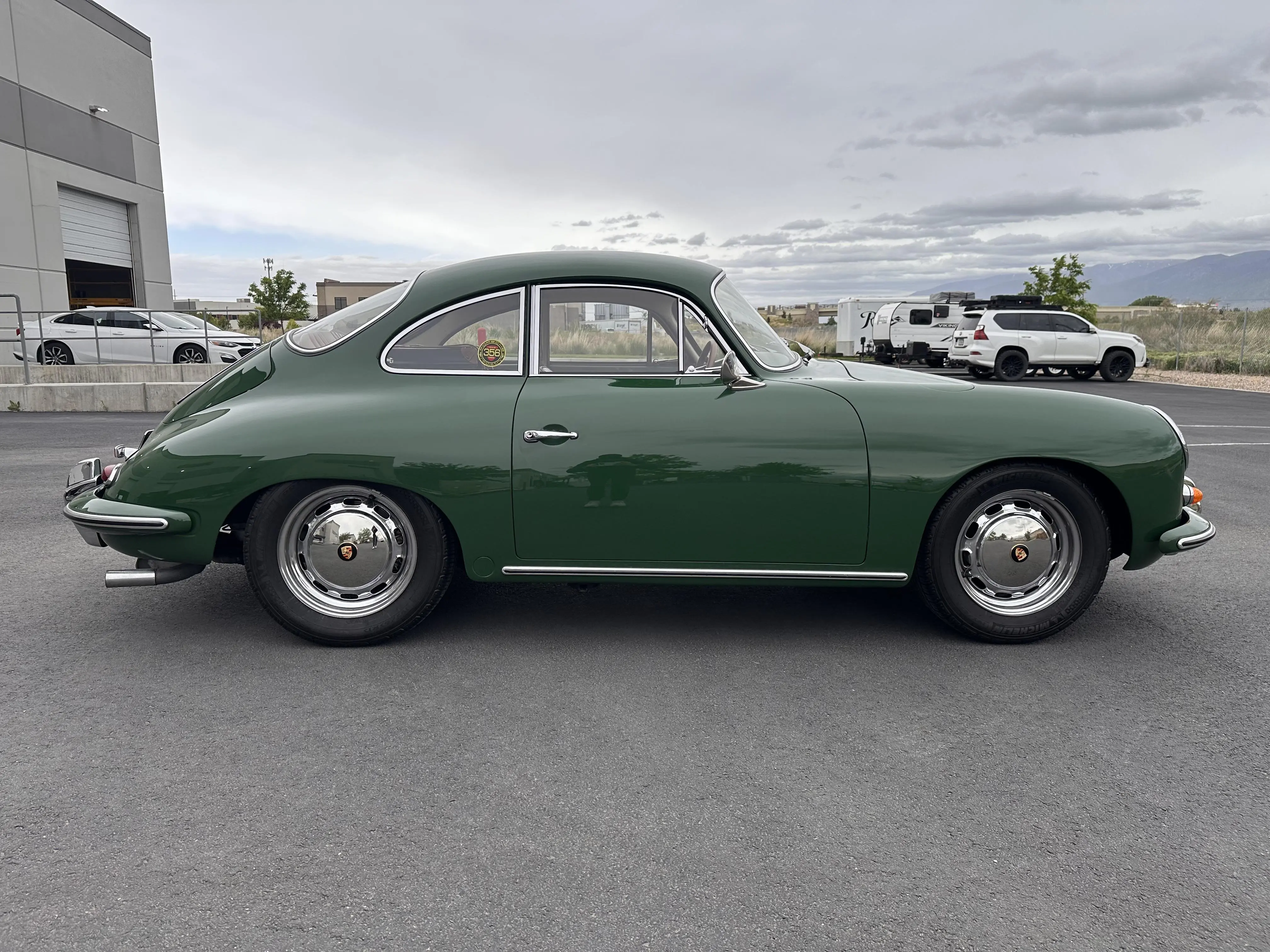 1965 Porsche 356SC Coupe in Irish Green