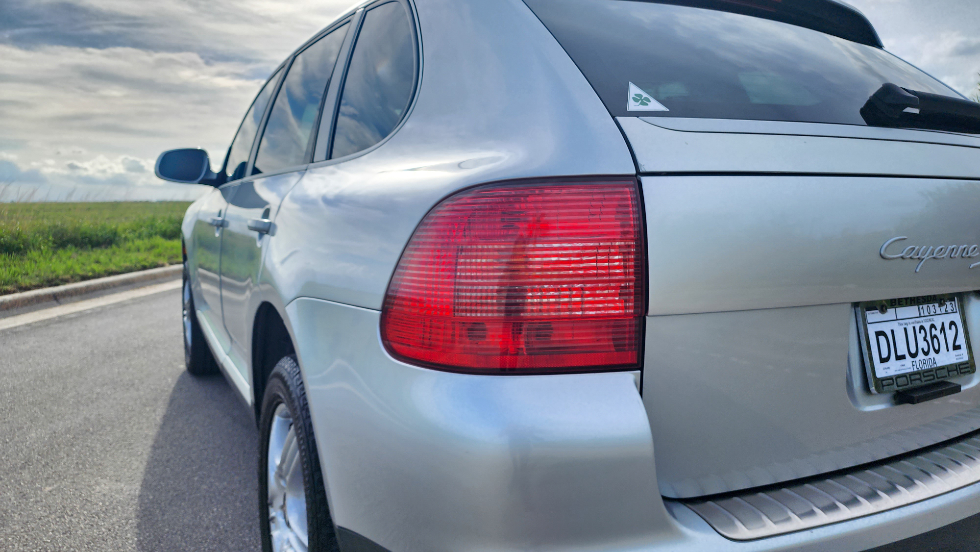 2004 Porsche Cayenne S in Crystal Silver Metallic