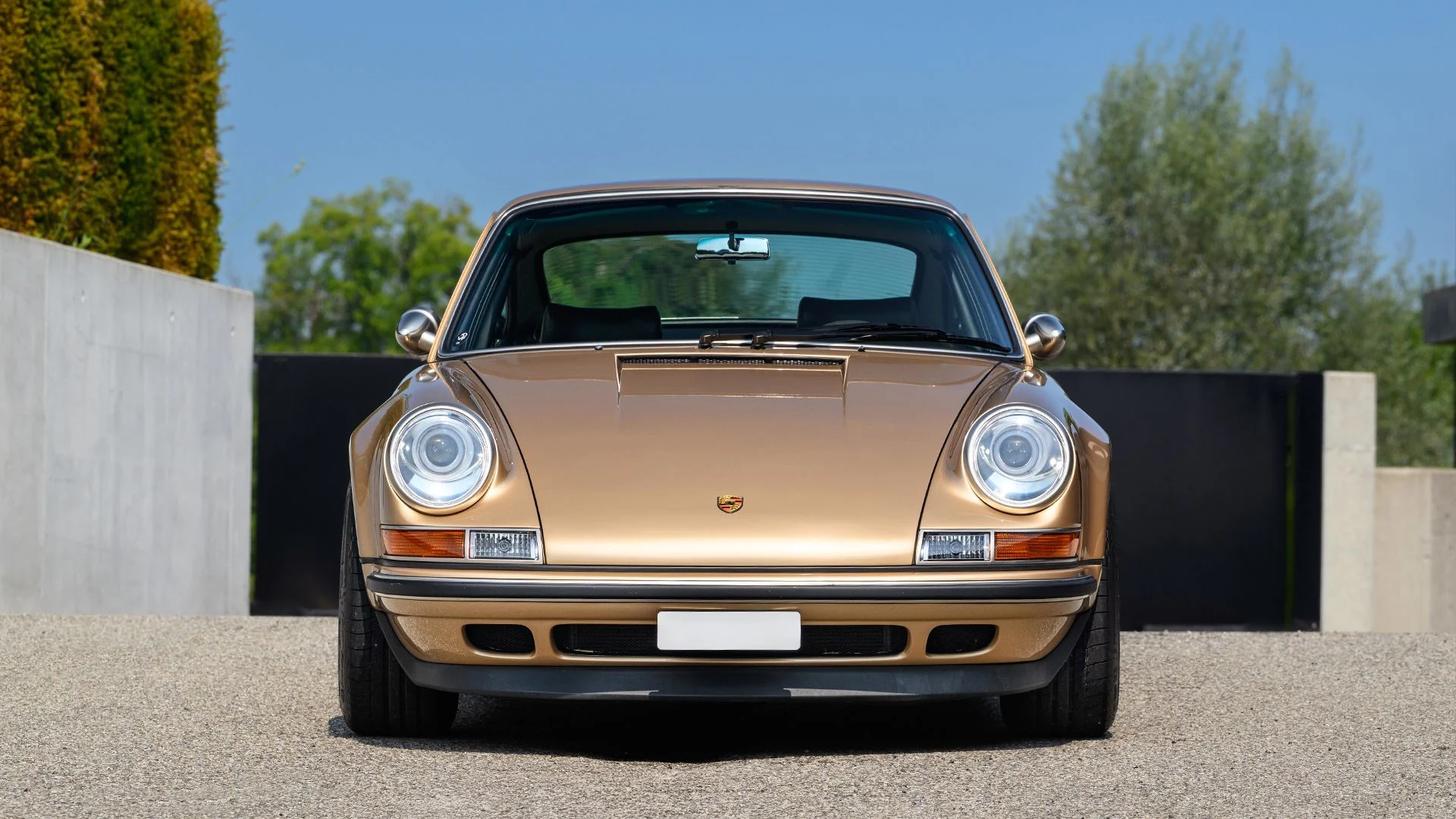  1990 Porsche 911 Coupe Reimagined by Singer in Casablanca Beige