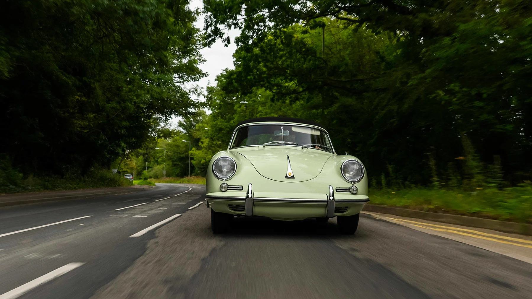 1957 Porsche 356 B 1600 in Glacier White