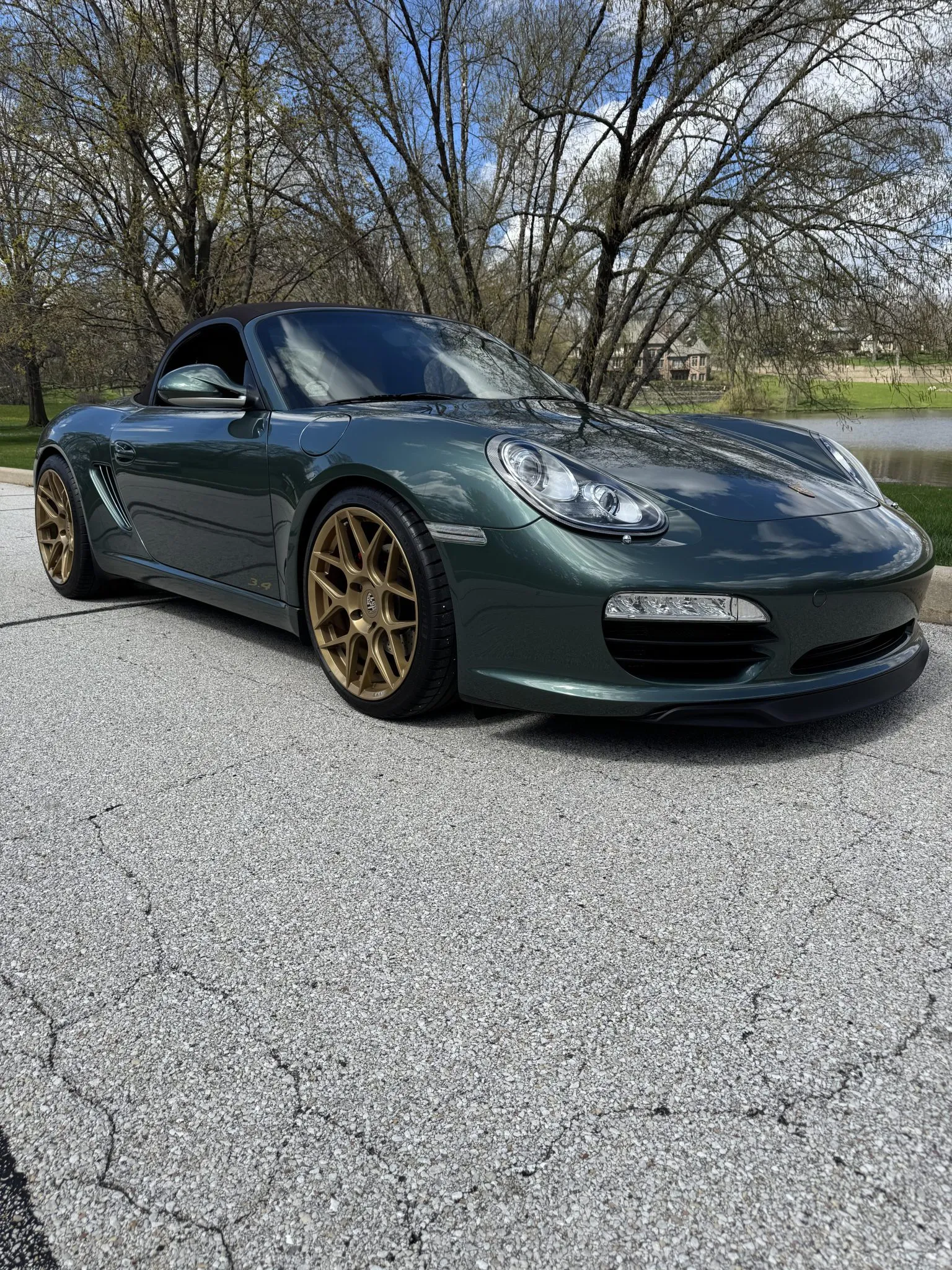 2010 Porsche Boxster S in Malachite Green Metallic