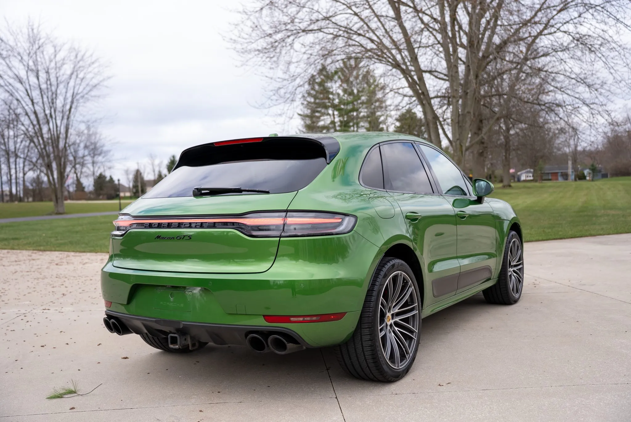 2020 Porsche Macan GTS in Mamba Green Metallic