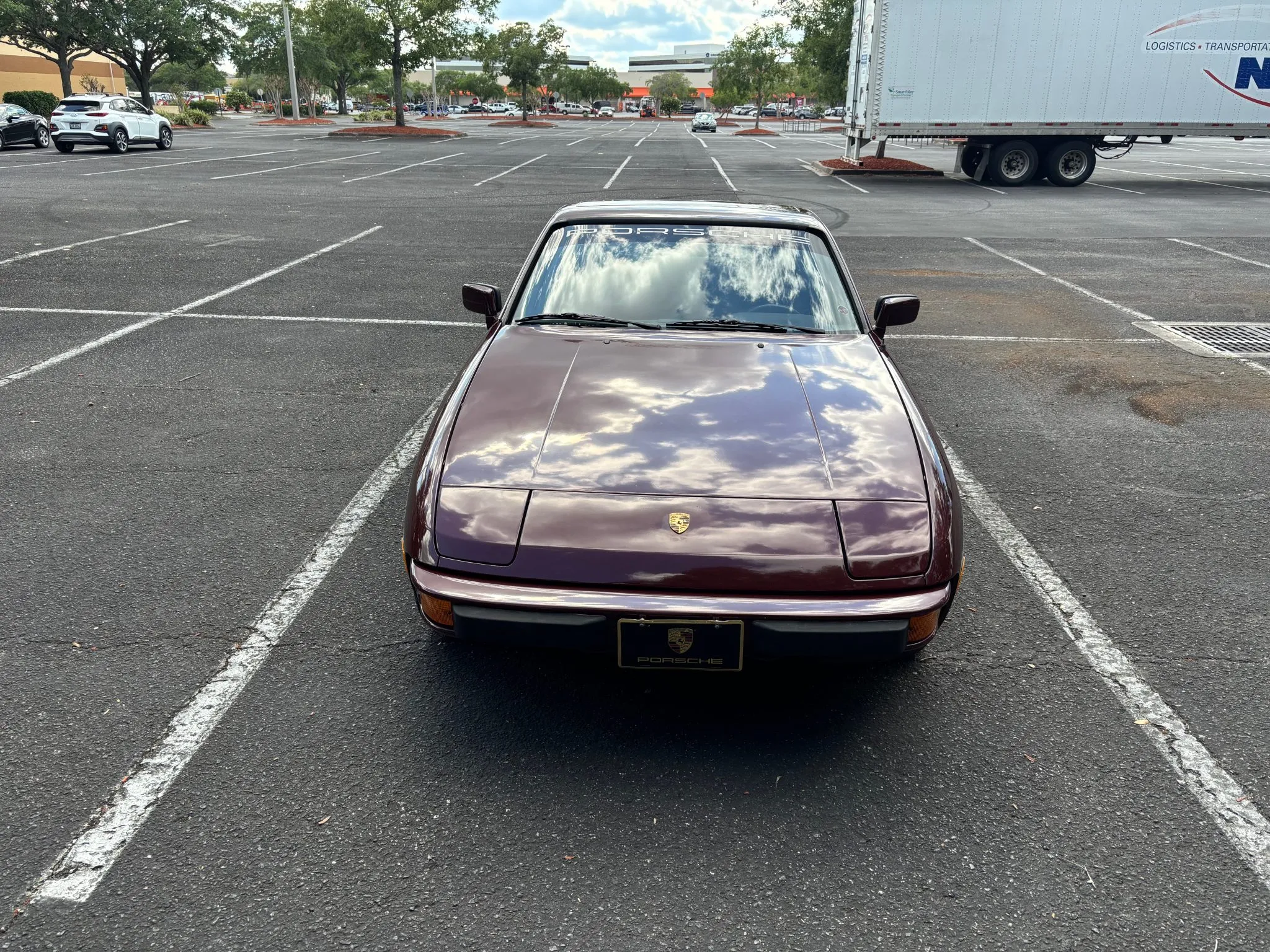 1988 Porsche 924S in Metallic Red