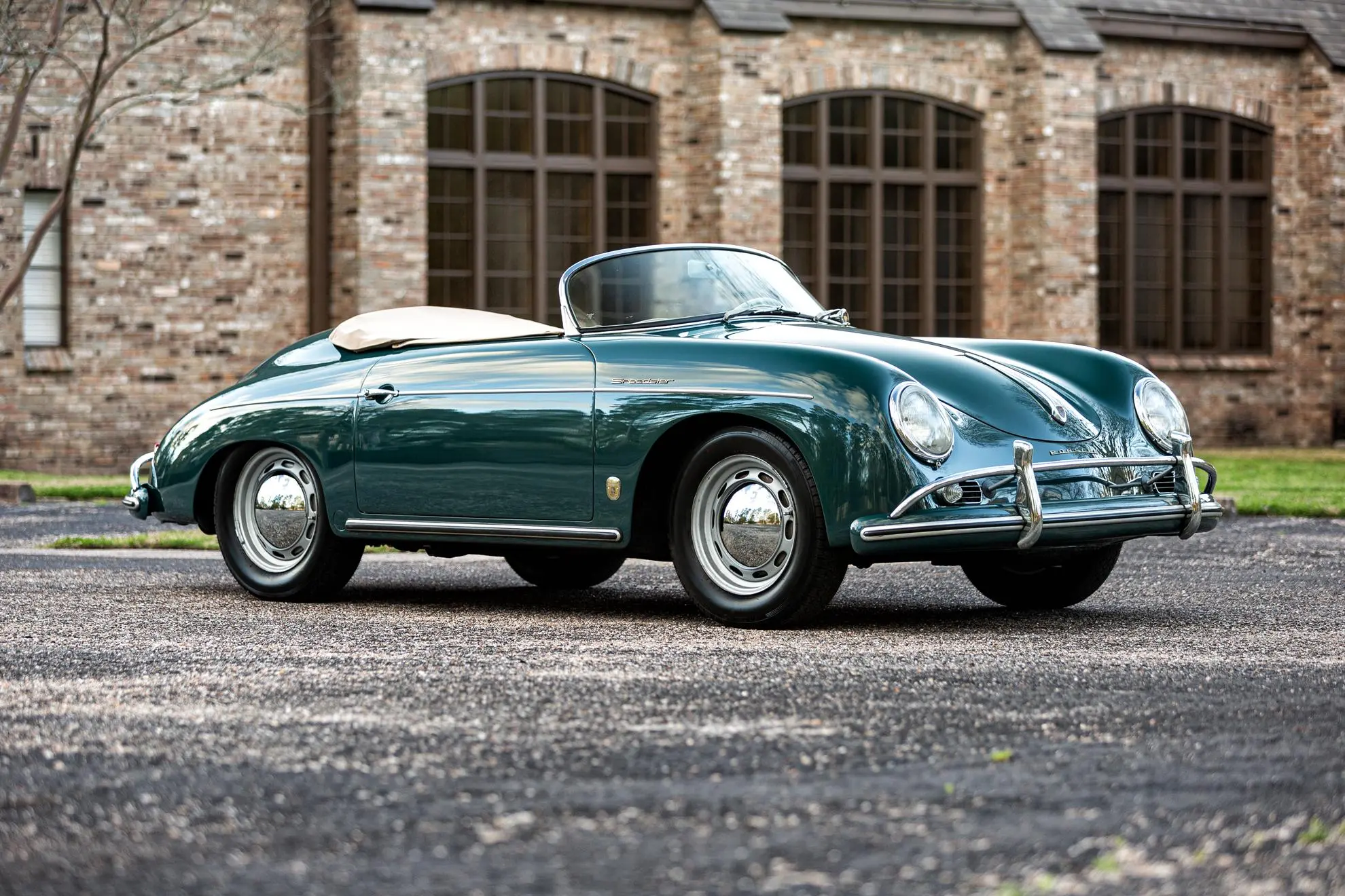 1958 Porsche 356A Speedster in Fjord Green