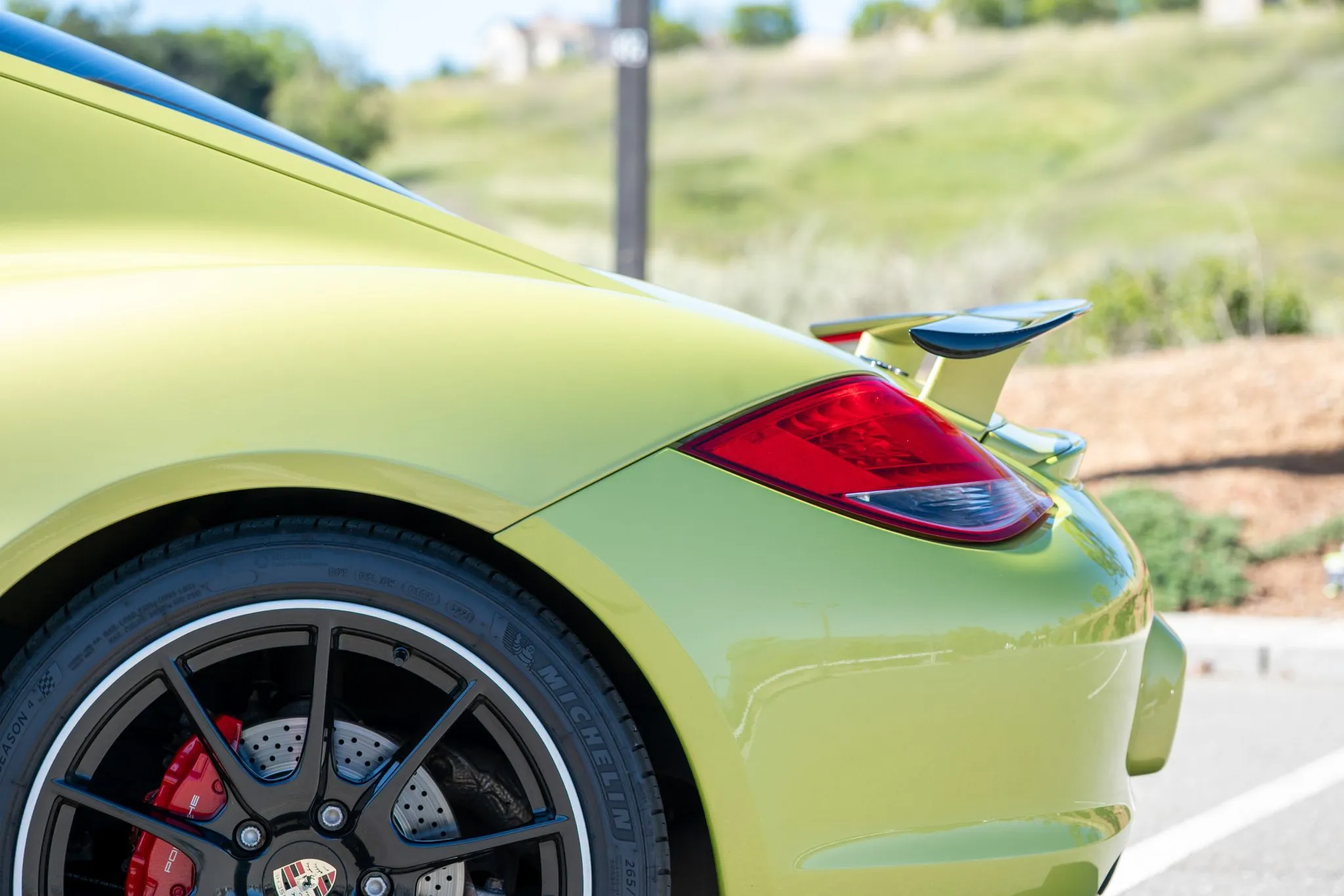 2012 Porsche Cayman R in Peridot Metallic