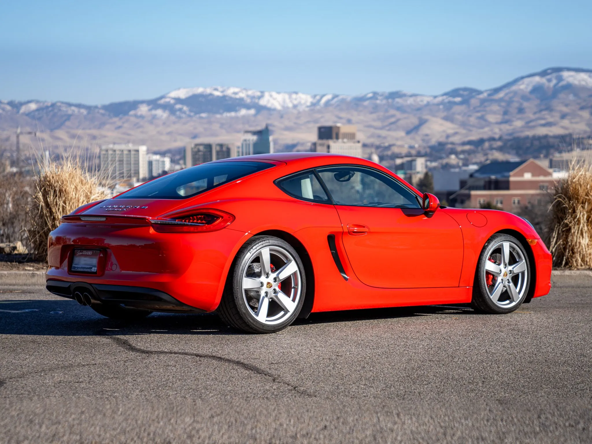 2015 Porsche Cayman S in Guards Red