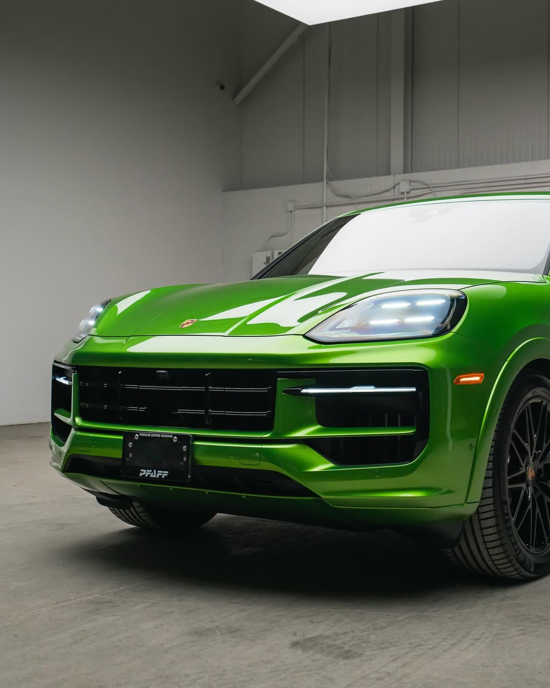 2025 Porsche Cayenne GTS in Java Green Metallic