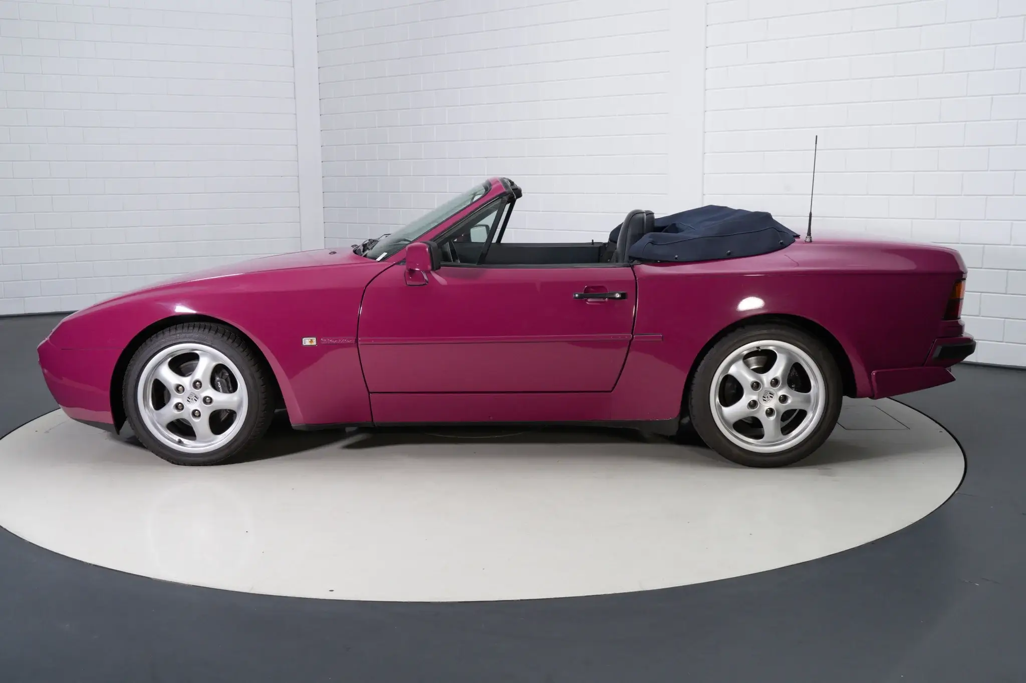 1991 Porsche 944 S2 Cabriolet in Rubystone Red