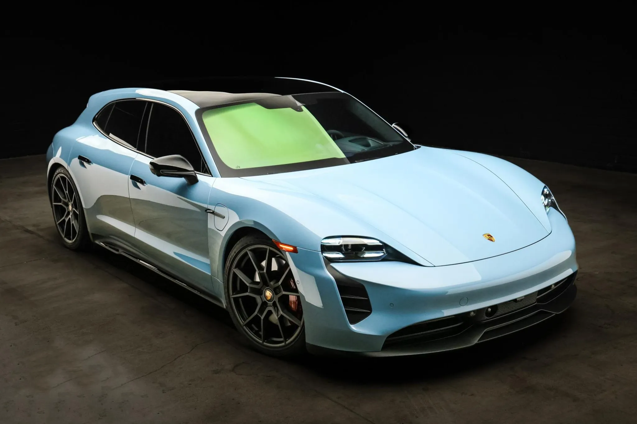 2023 Porsche Taycan GTS Sport Turismo in Frozen Blue Metallic