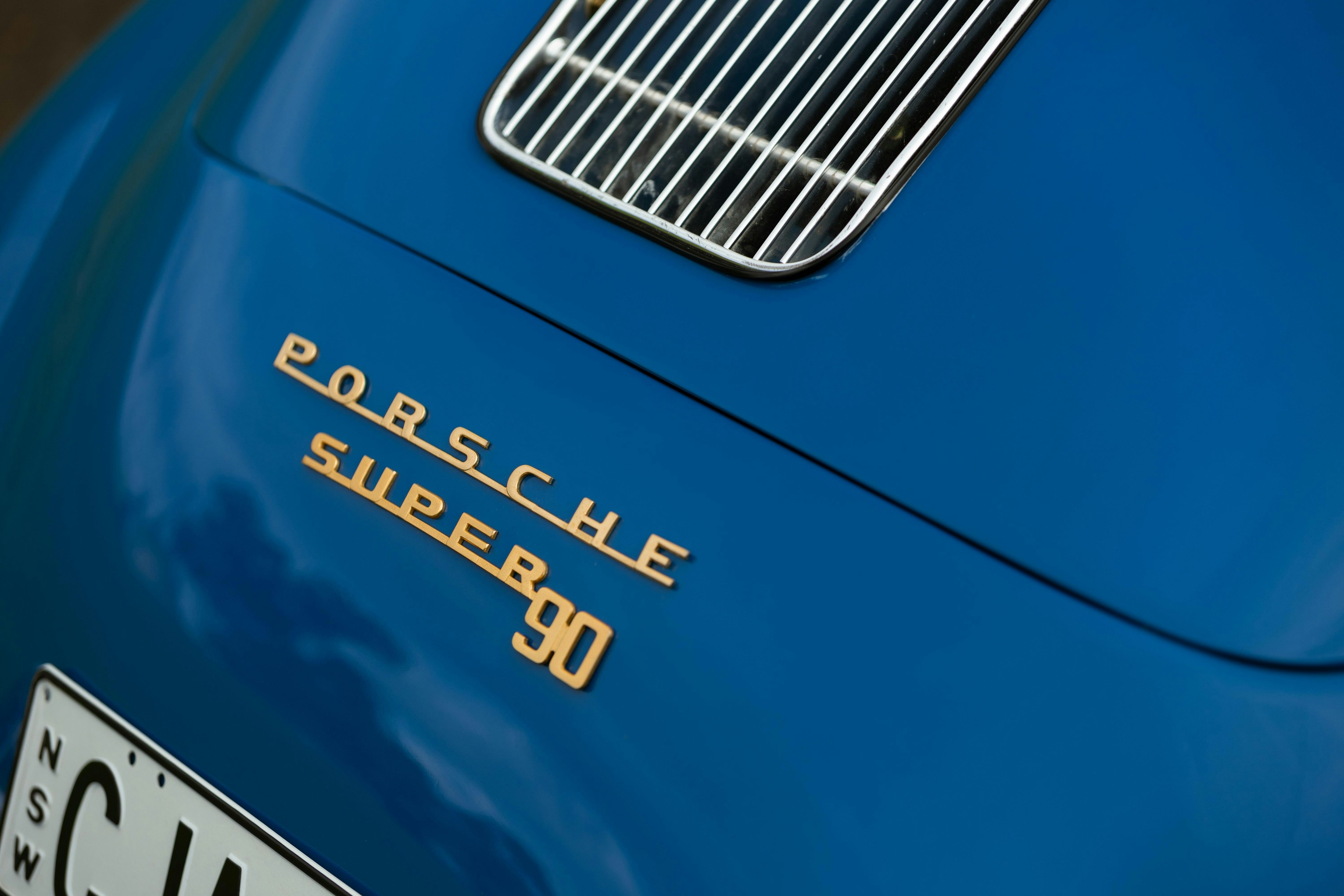 1960 Porsche 356 B 1600 Super 90 in Royal Blue