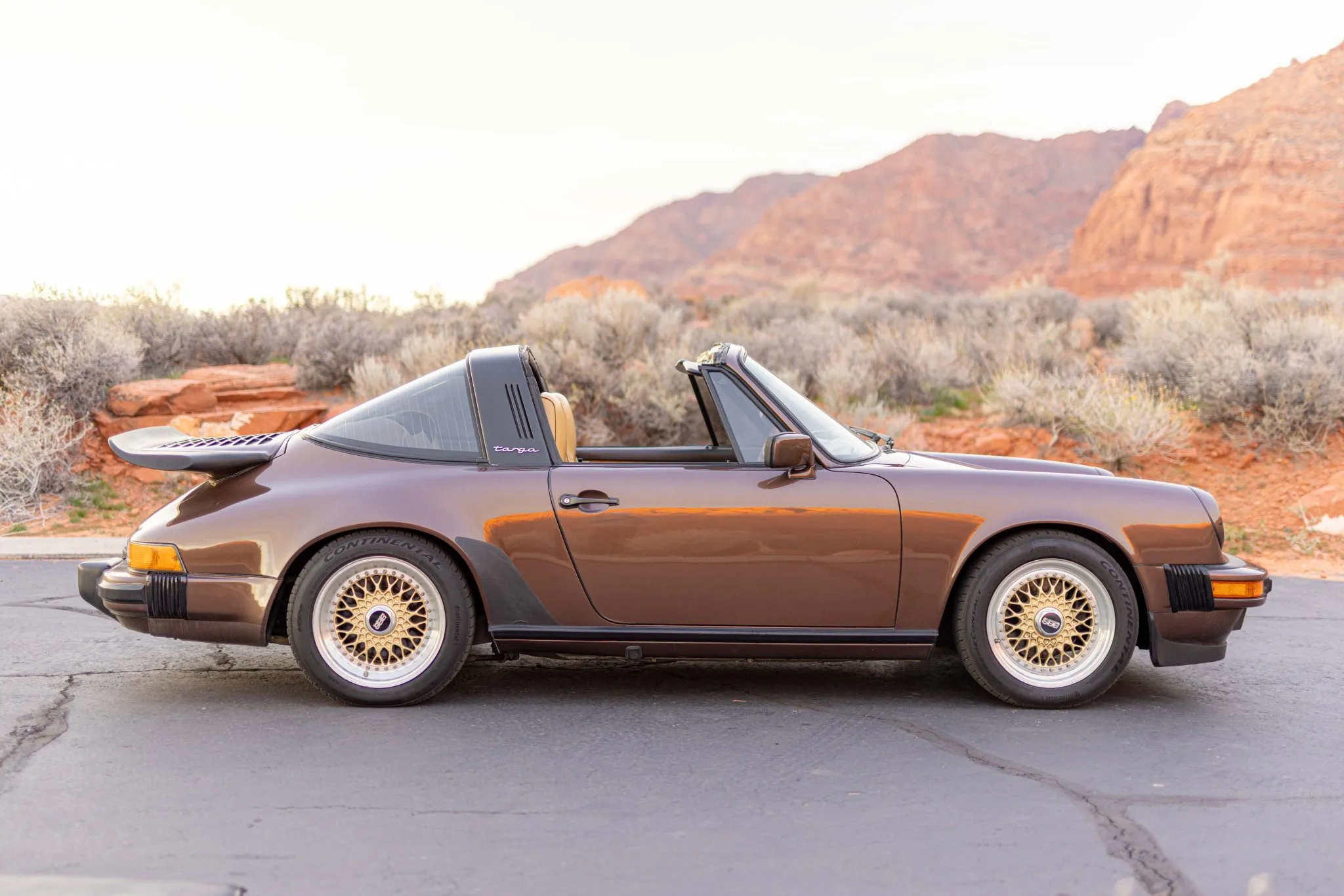 1986 Porsche 911 Carrera Targa in Nutmeg Brown Metallic