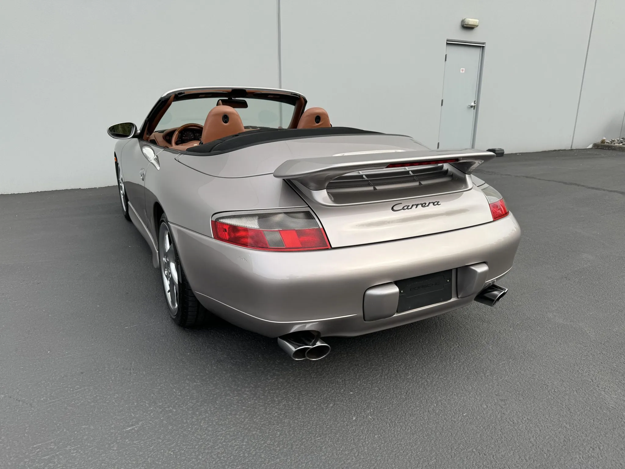 2001 Porsche 911 Carrera Cabriolet in Meridian Metallic
