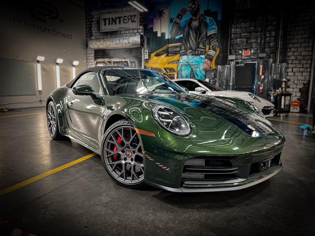 2025 Porsche 911 Carrera S in Deep Green Metallic