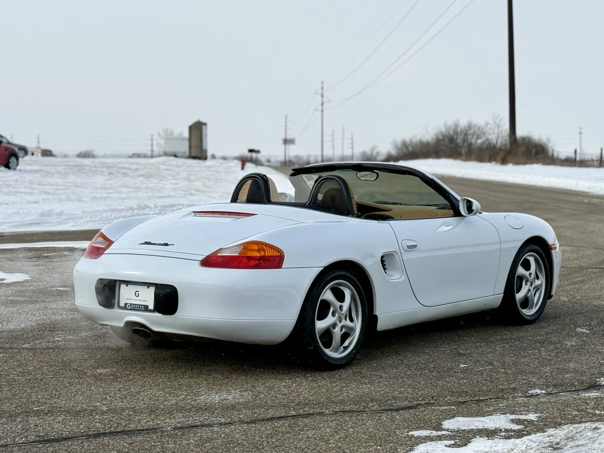 1999 Porsche Boxster in Glacier White