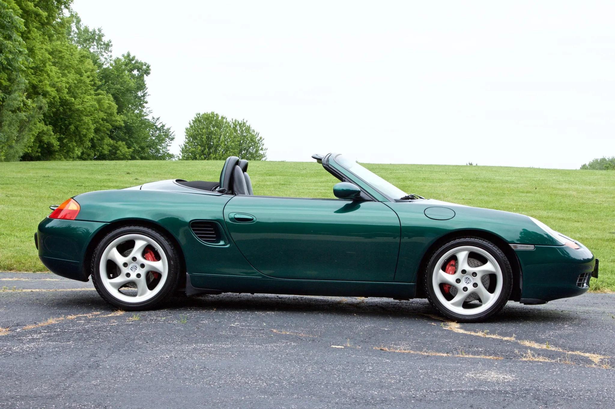 2001 Porsche Boxster S in Rainforest Green Metallic