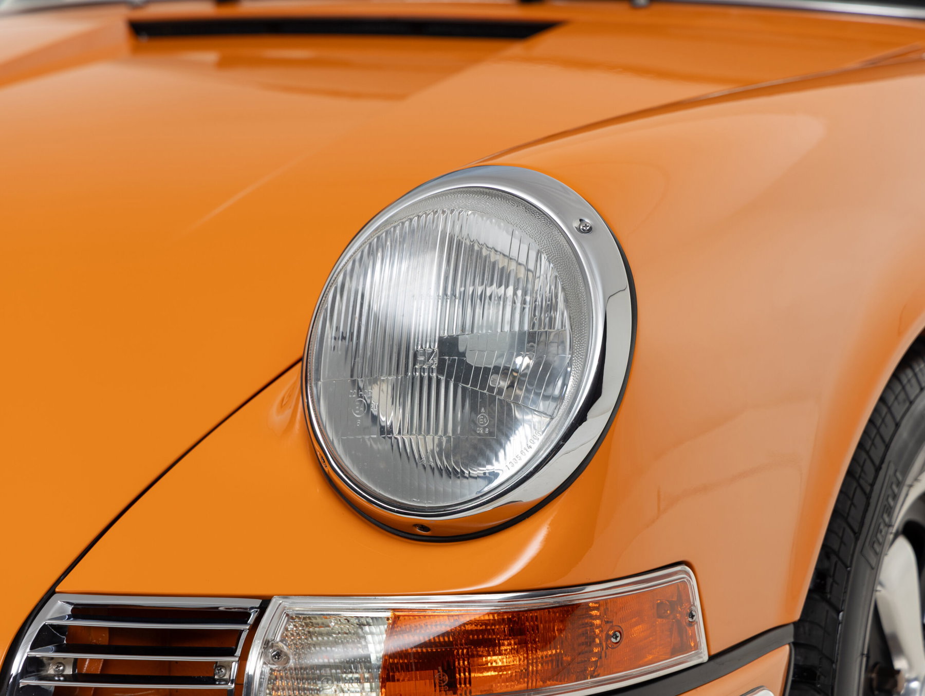 1971 Porsche 911 T In Signal Orange
