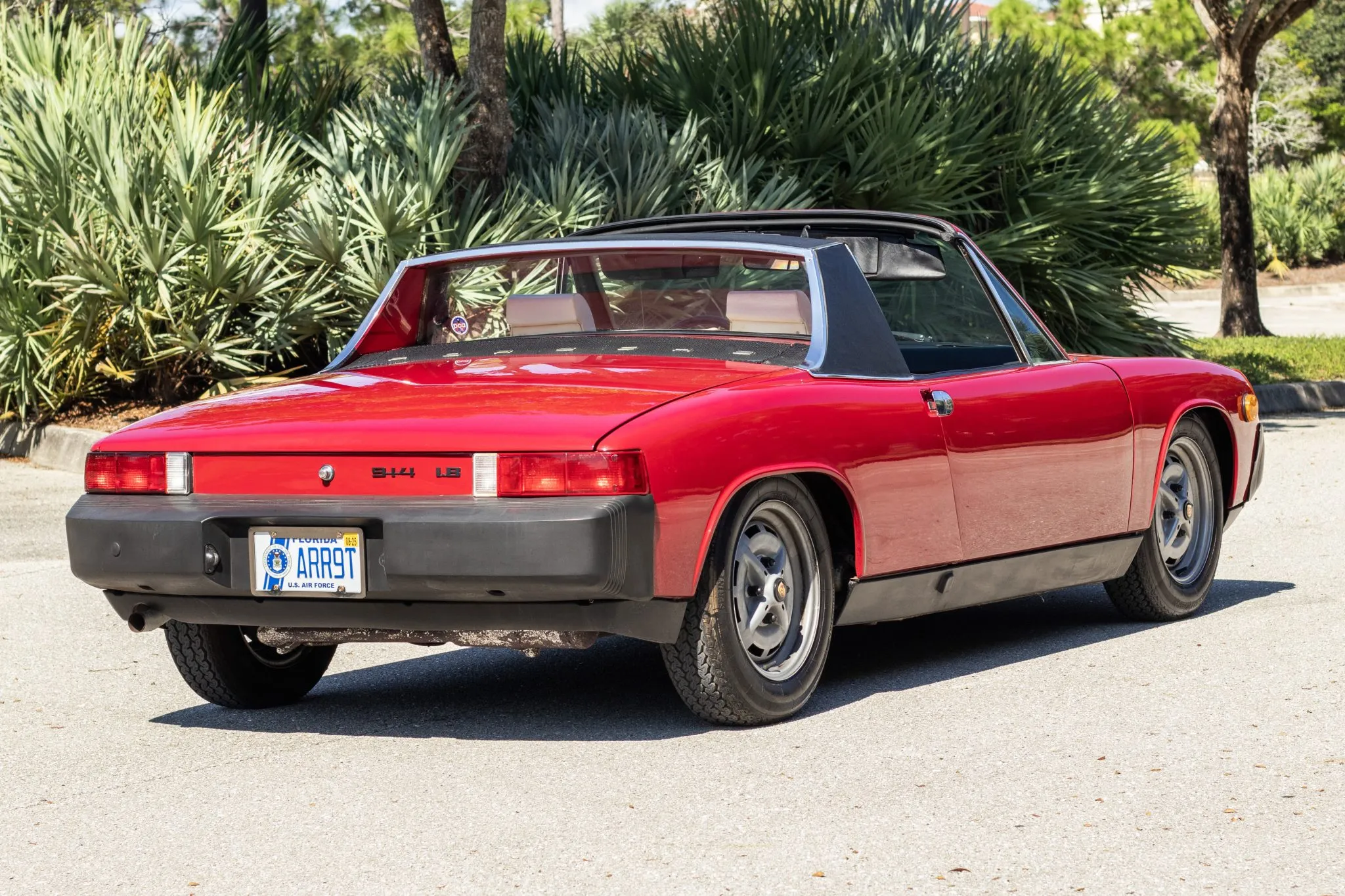 1975 Porsche 914 in Malaga Red