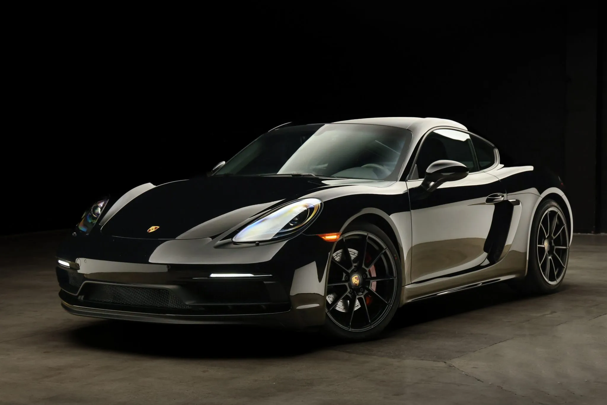 2021 Porsche 718 Cayman GTS 4.0 in Black