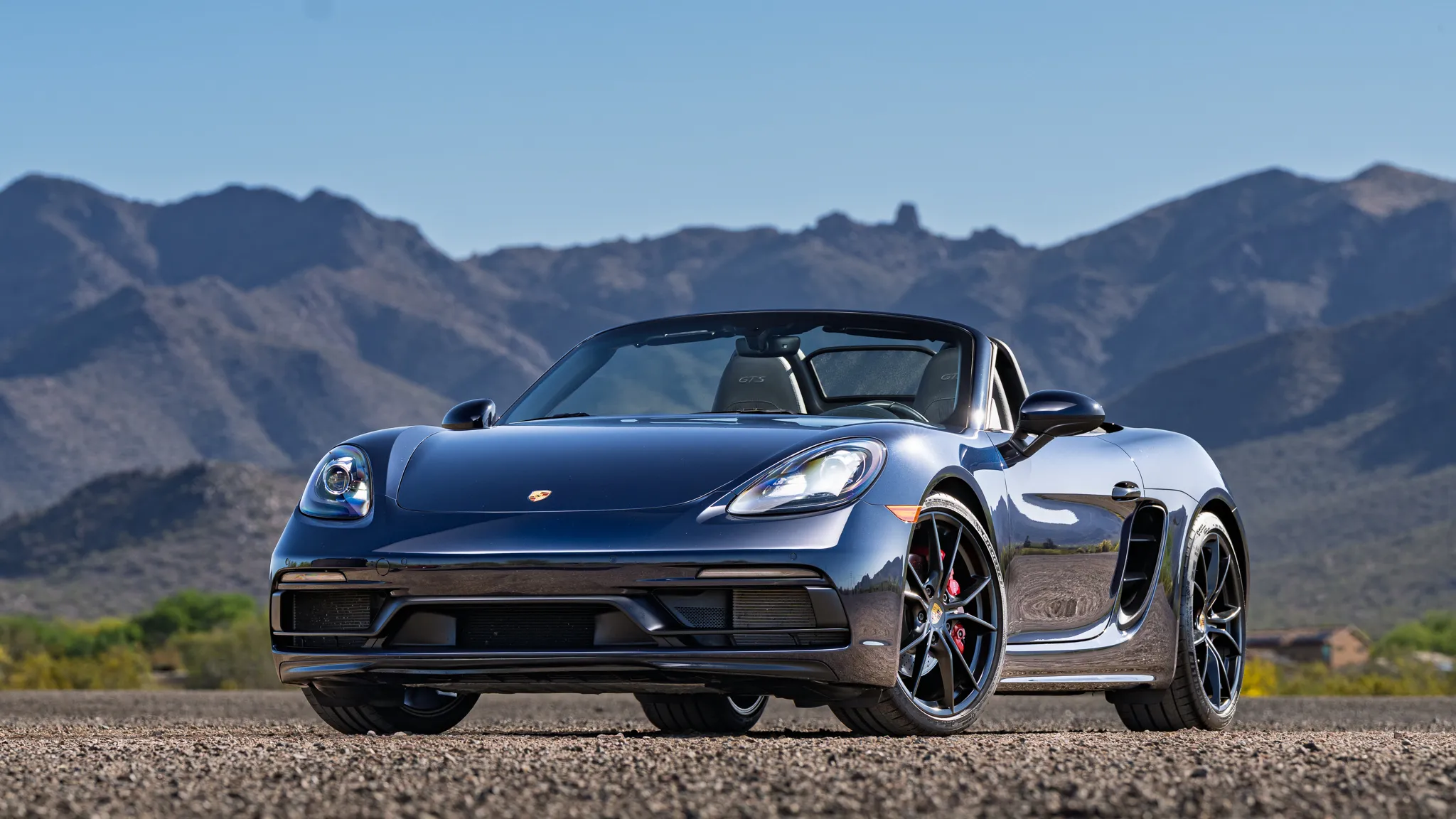 2019 Porsche 718 Boxster GTS in Night Blue Metallic