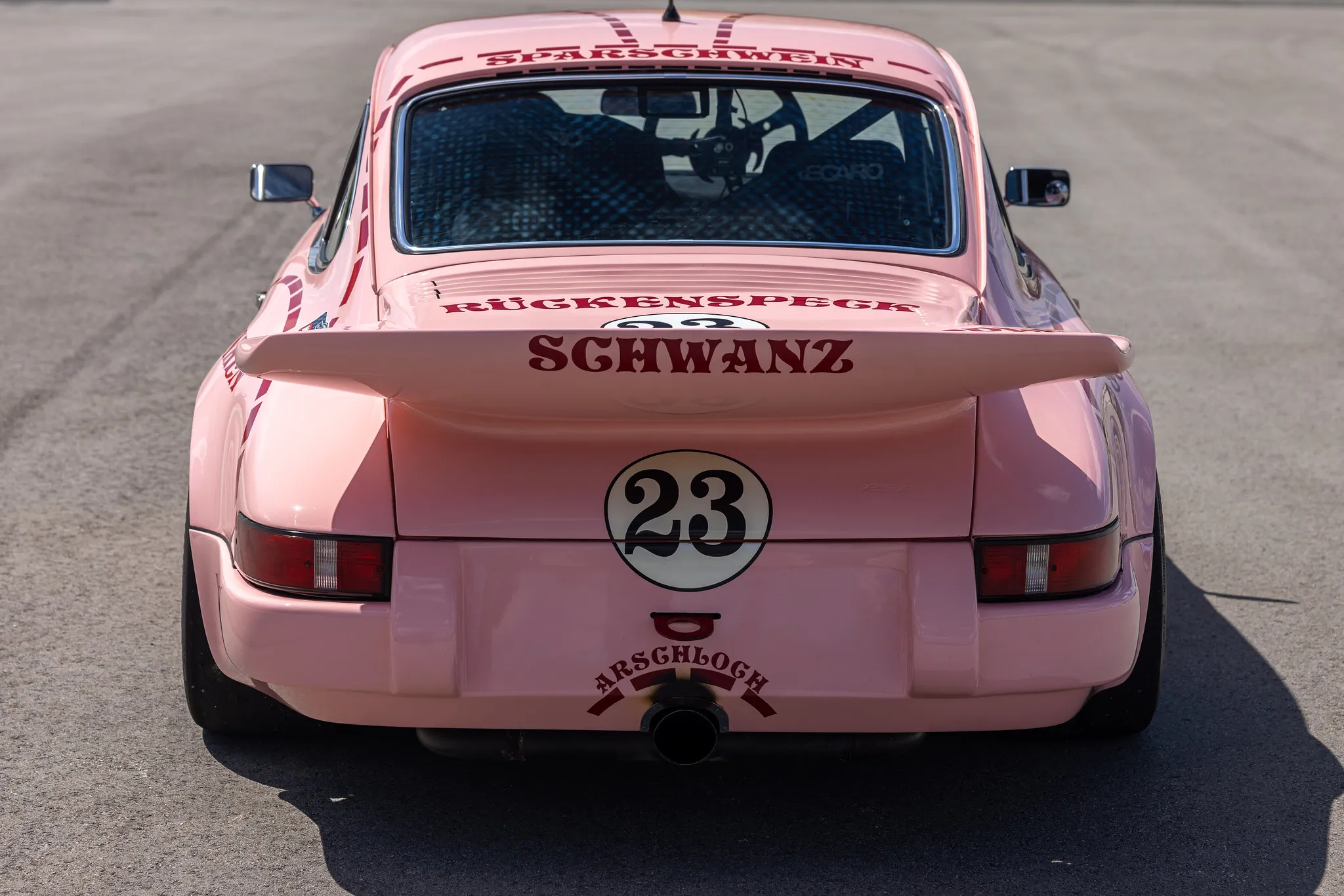 1987 Porsche 911 Carrera Coupe G50 Track Car in Pink Pig