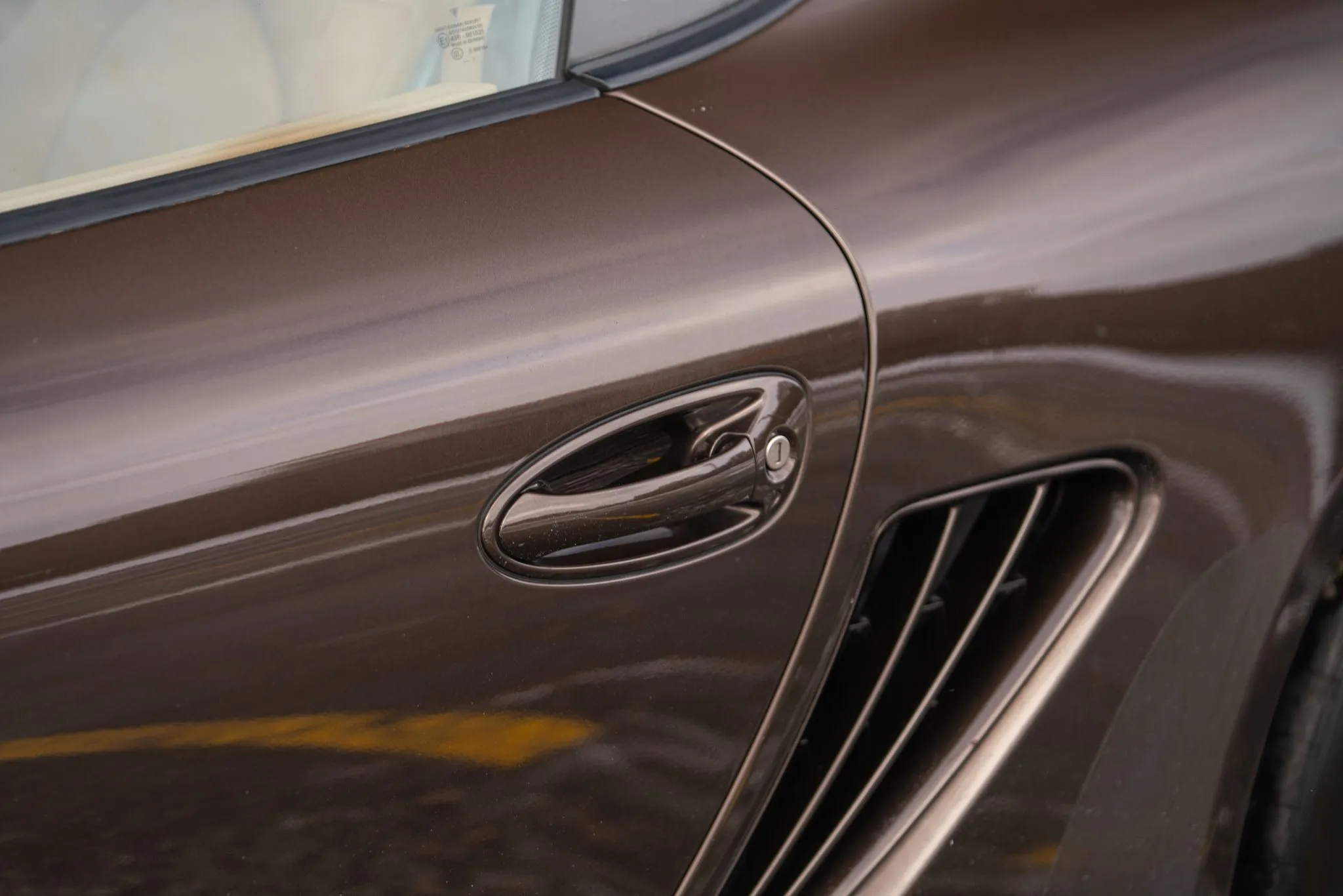 2008 Porsche Cayman S in Macadamia Metallic